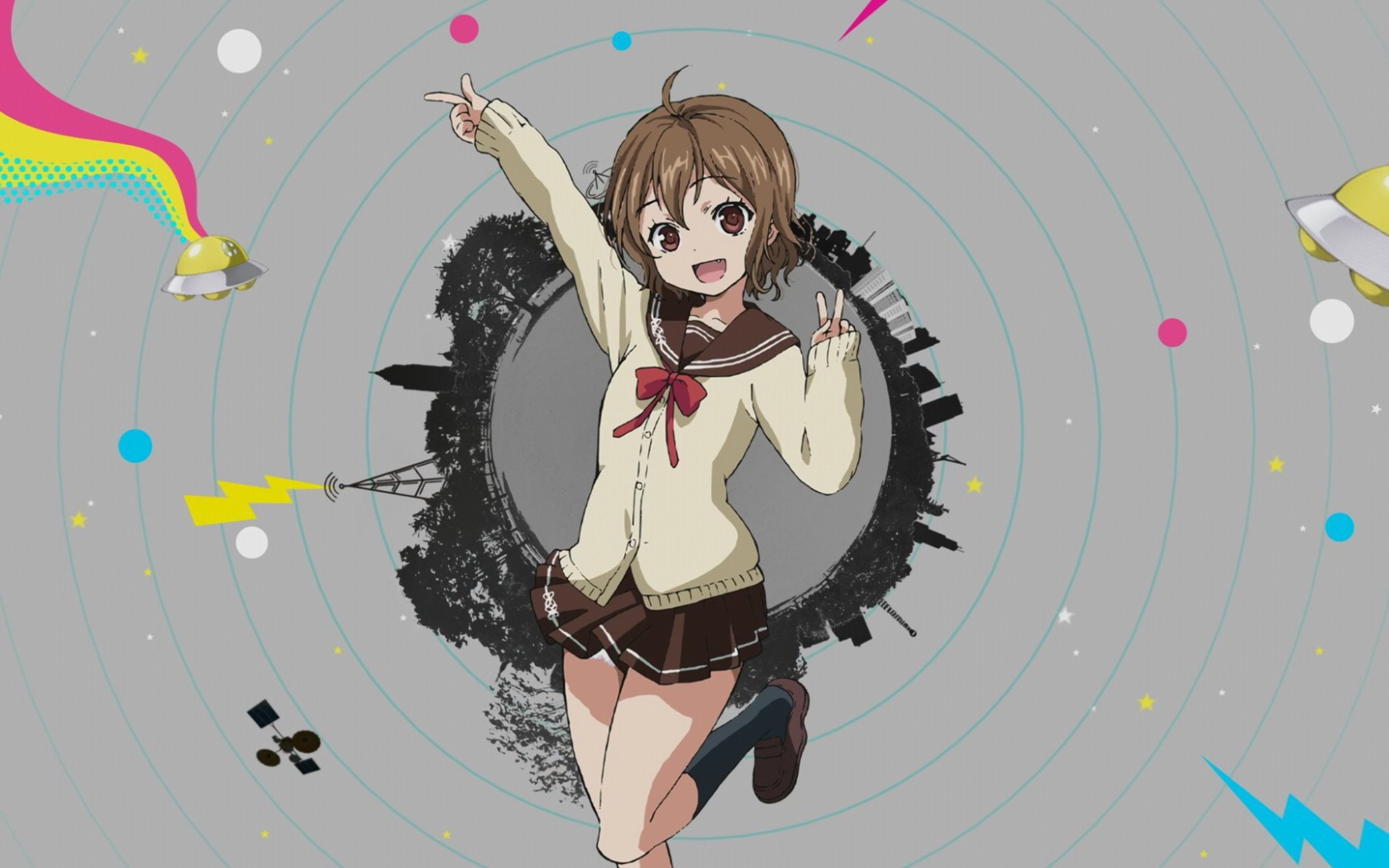 Манга аниме Моя кузина - инопланетянка