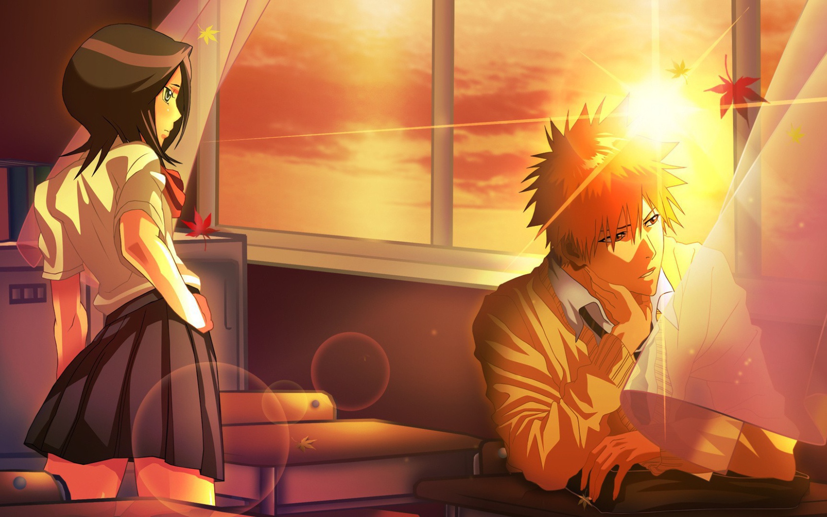 Школьные друзья в аниме Блич