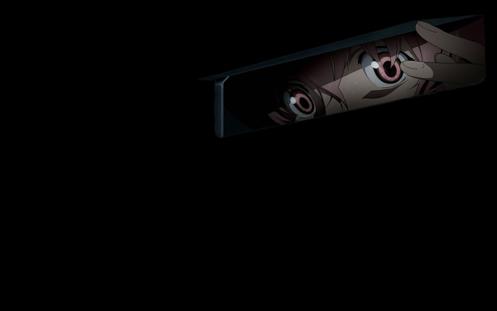 Глаза в зеркале, аниме Яндере