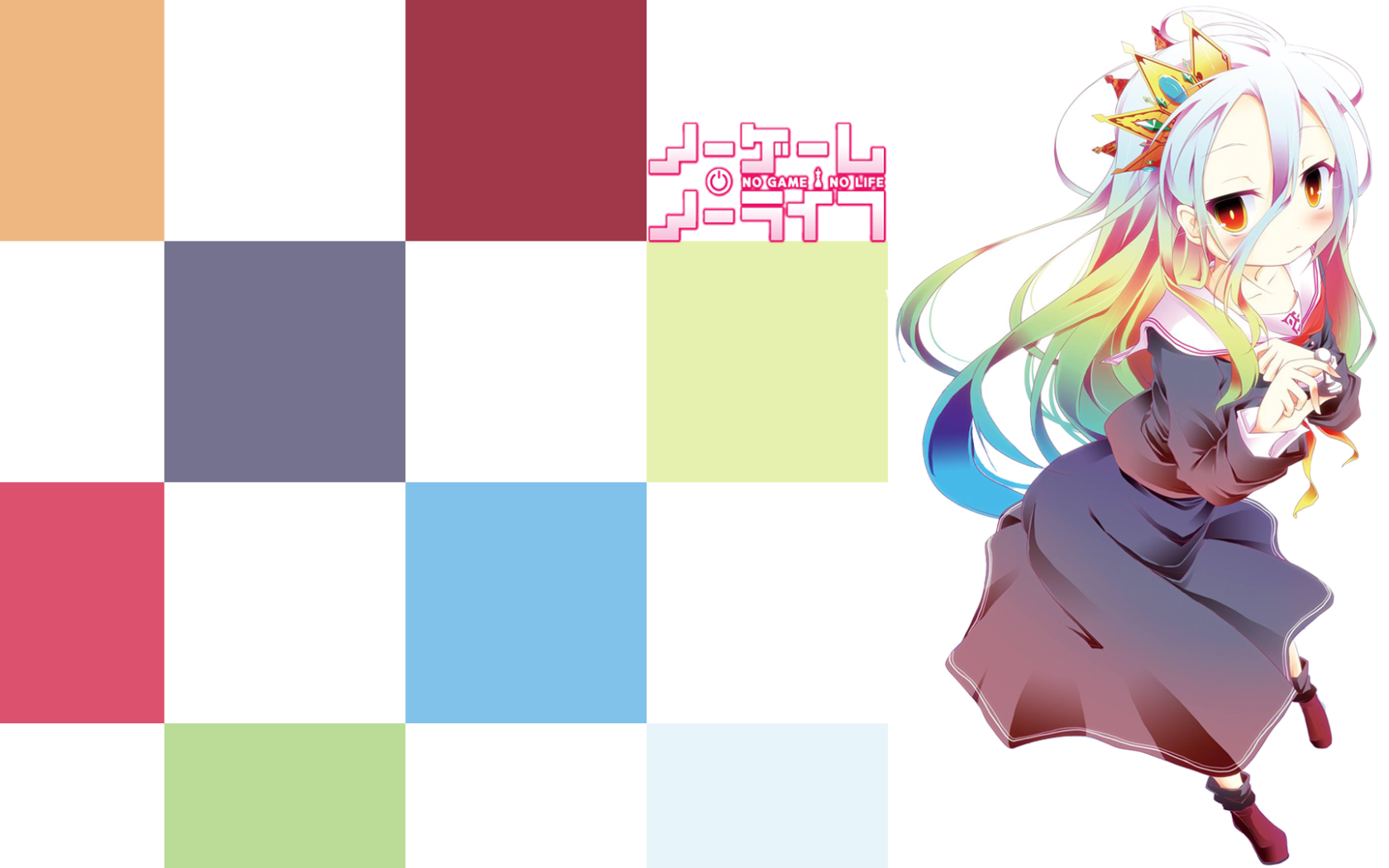 Девушка в аниме Игра на выживание