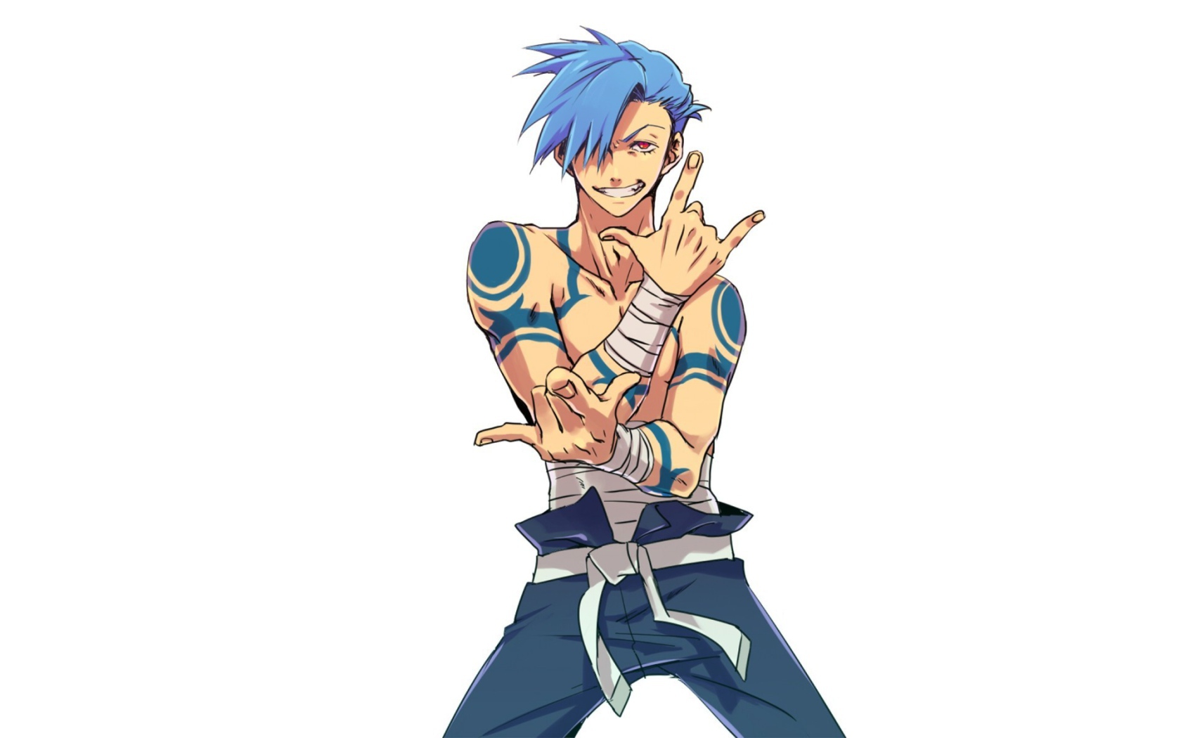 Парень из аниме Гуррен-Лаганн