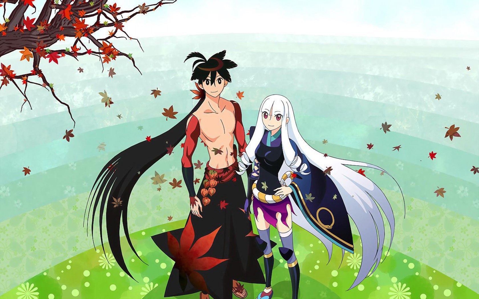 Главные герои аниме Истории мечей