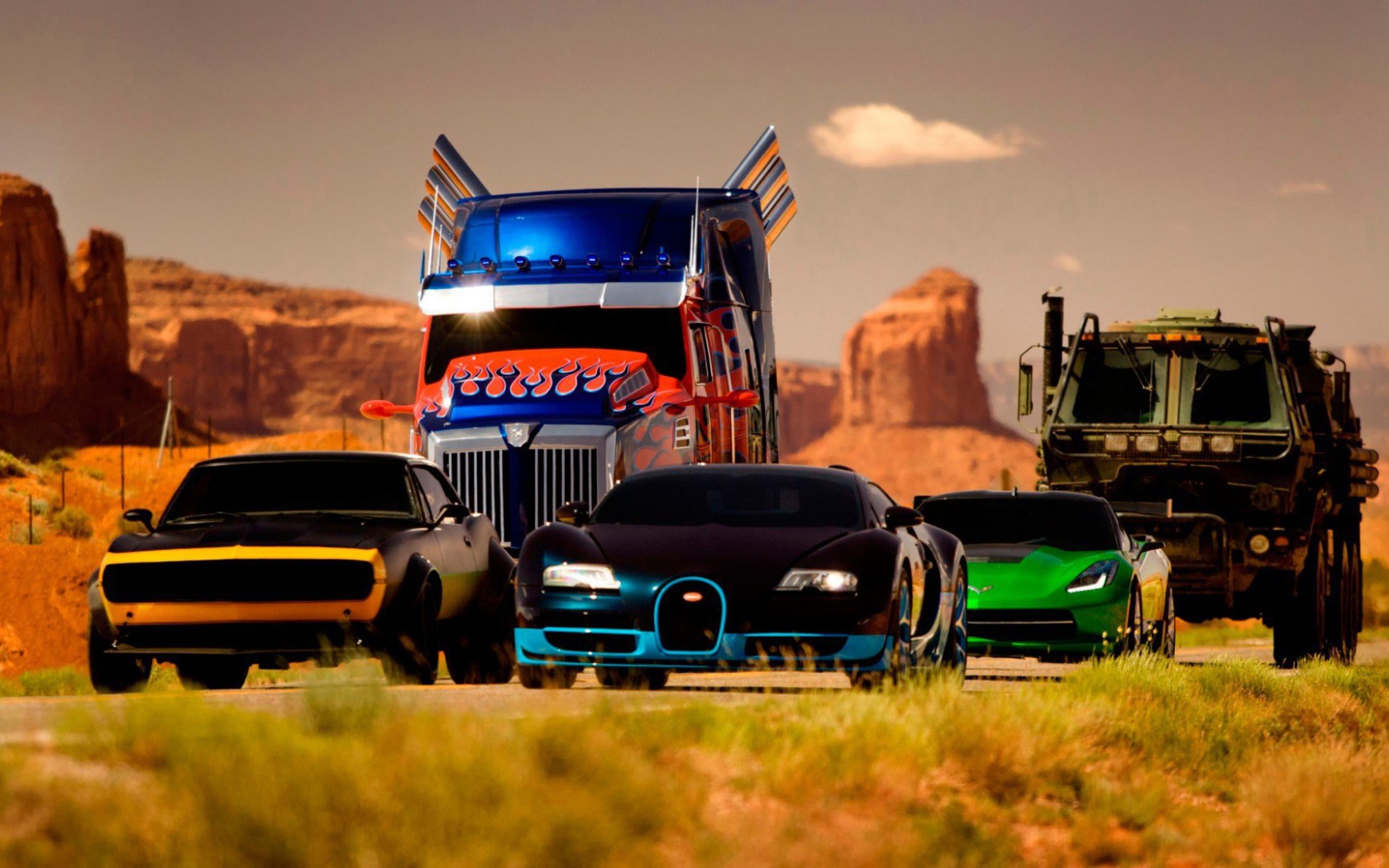 Автомобили из фильма Трансформеры