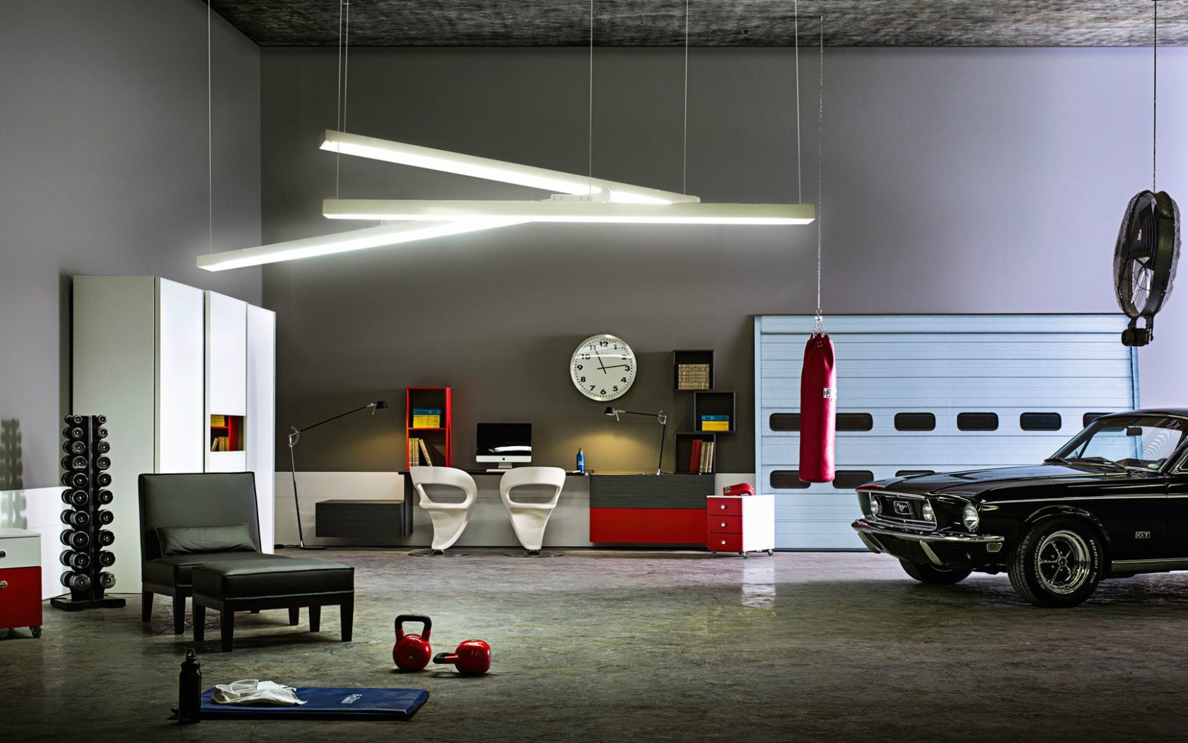 Идеальный гараж для автомобиля