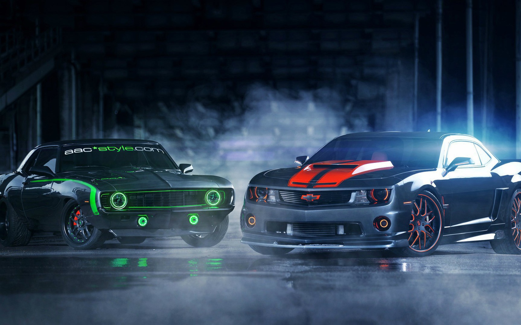 Дед и внук Chevrolet Camaro