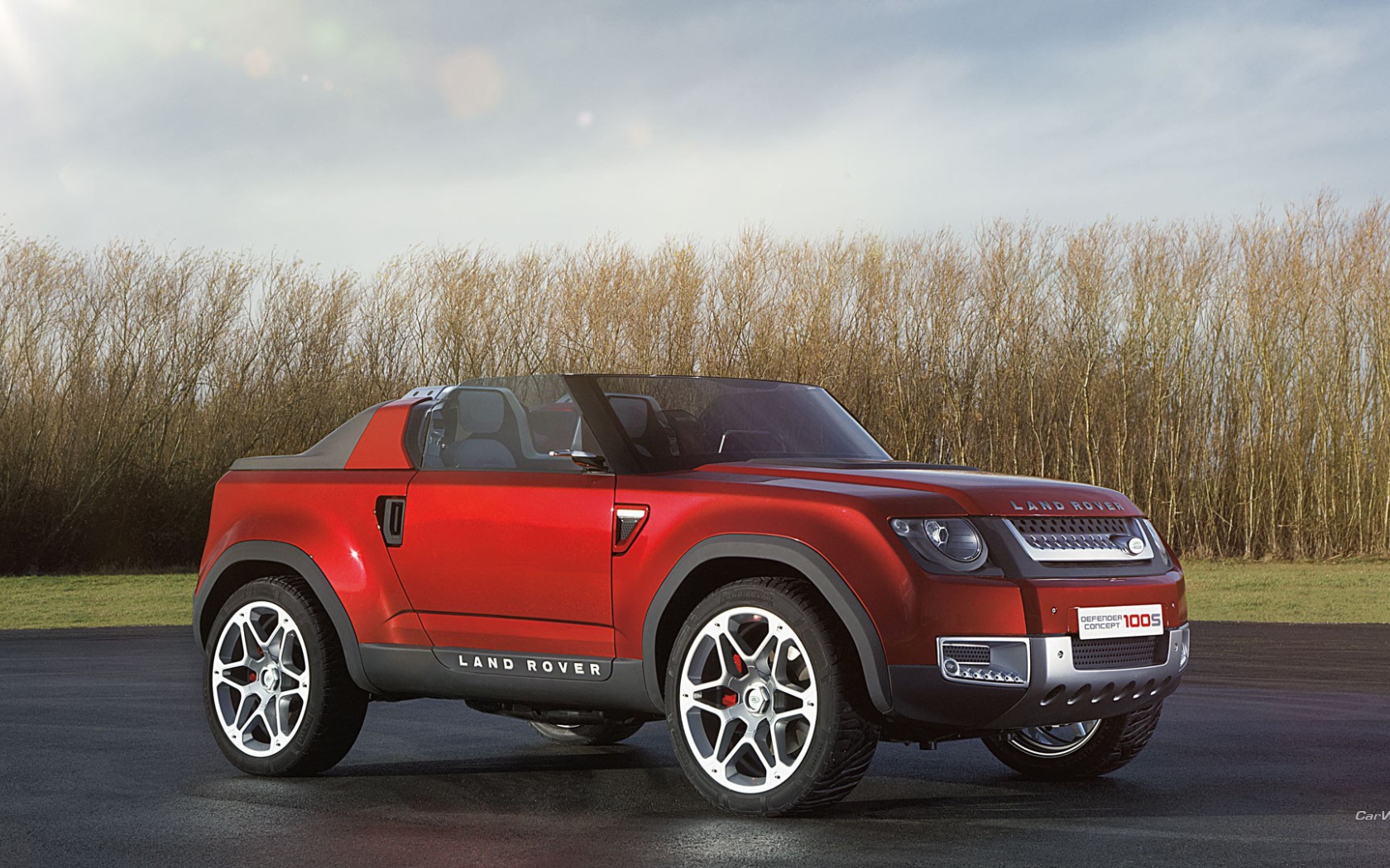 Концепт кар Land Rover DC100