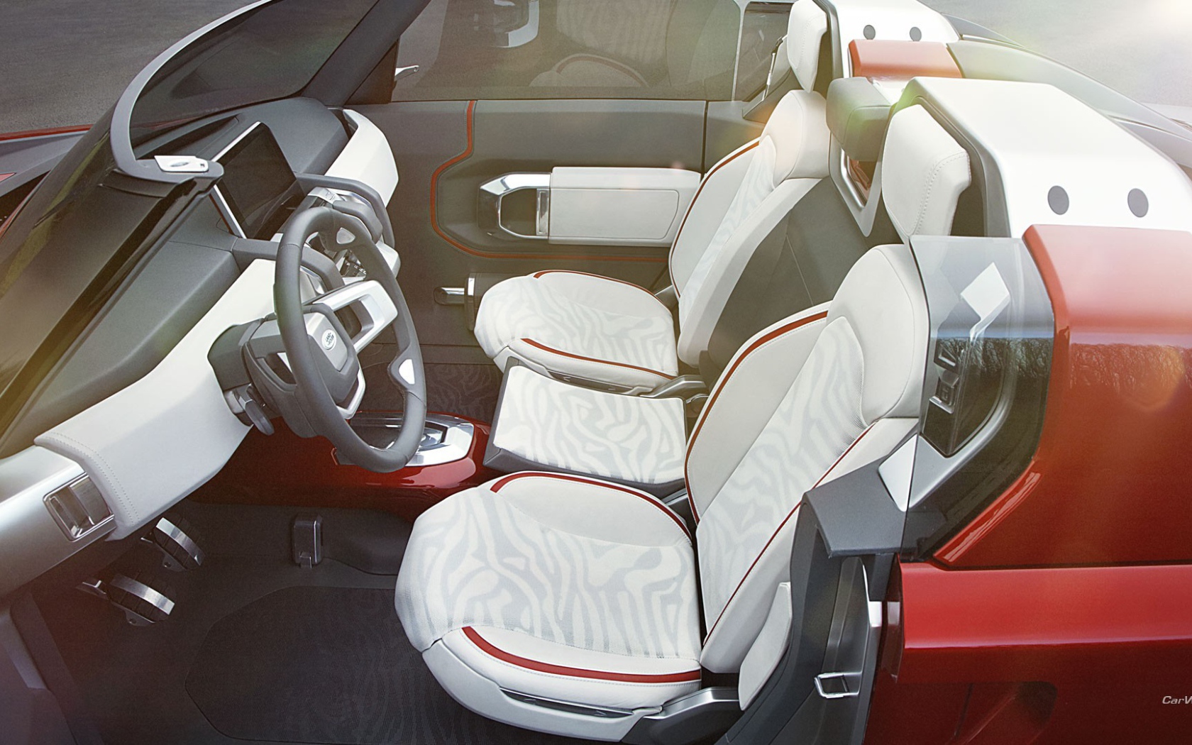 Салон нового Land Rover DC100