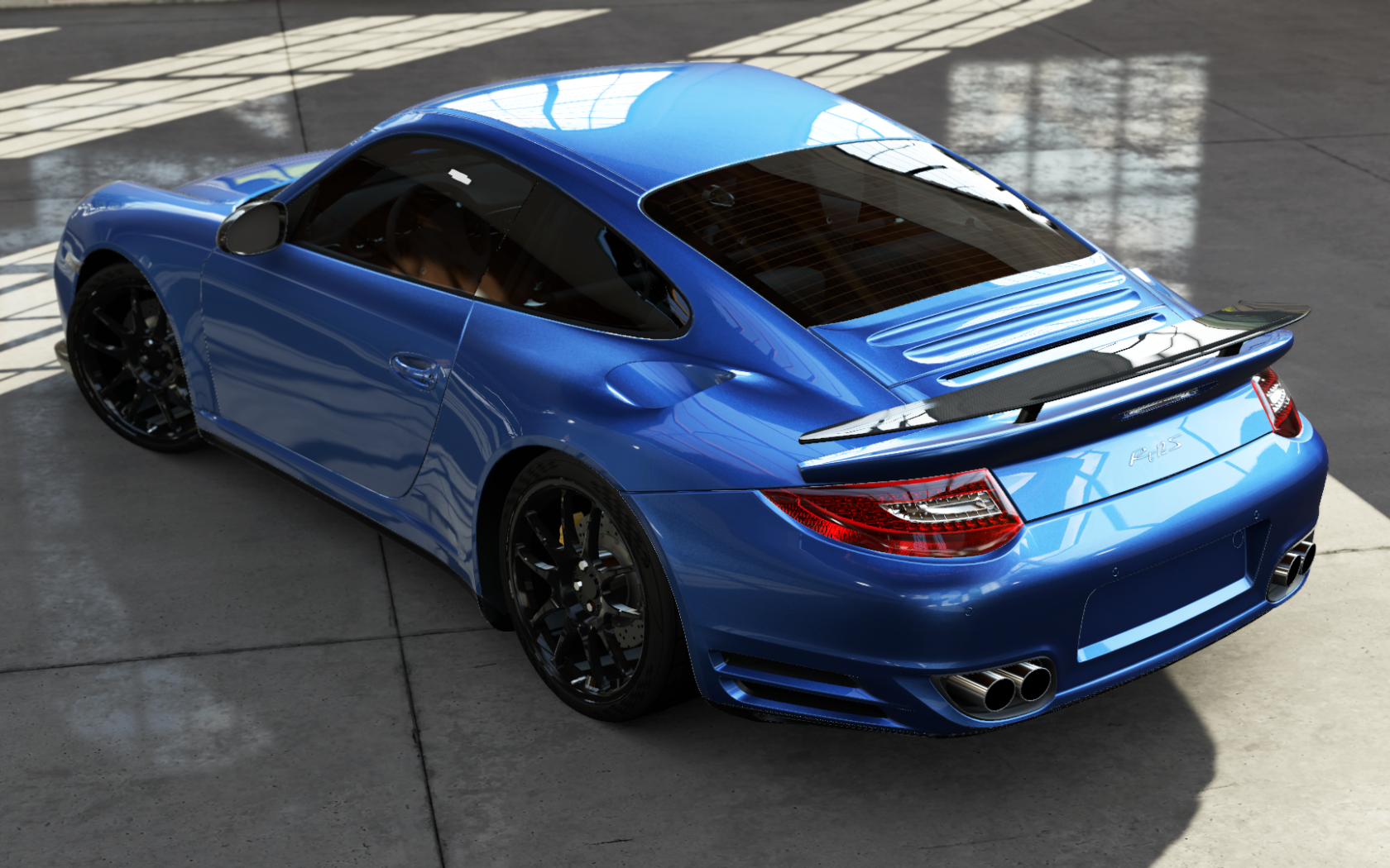 Спортивный Порше РУФ 12