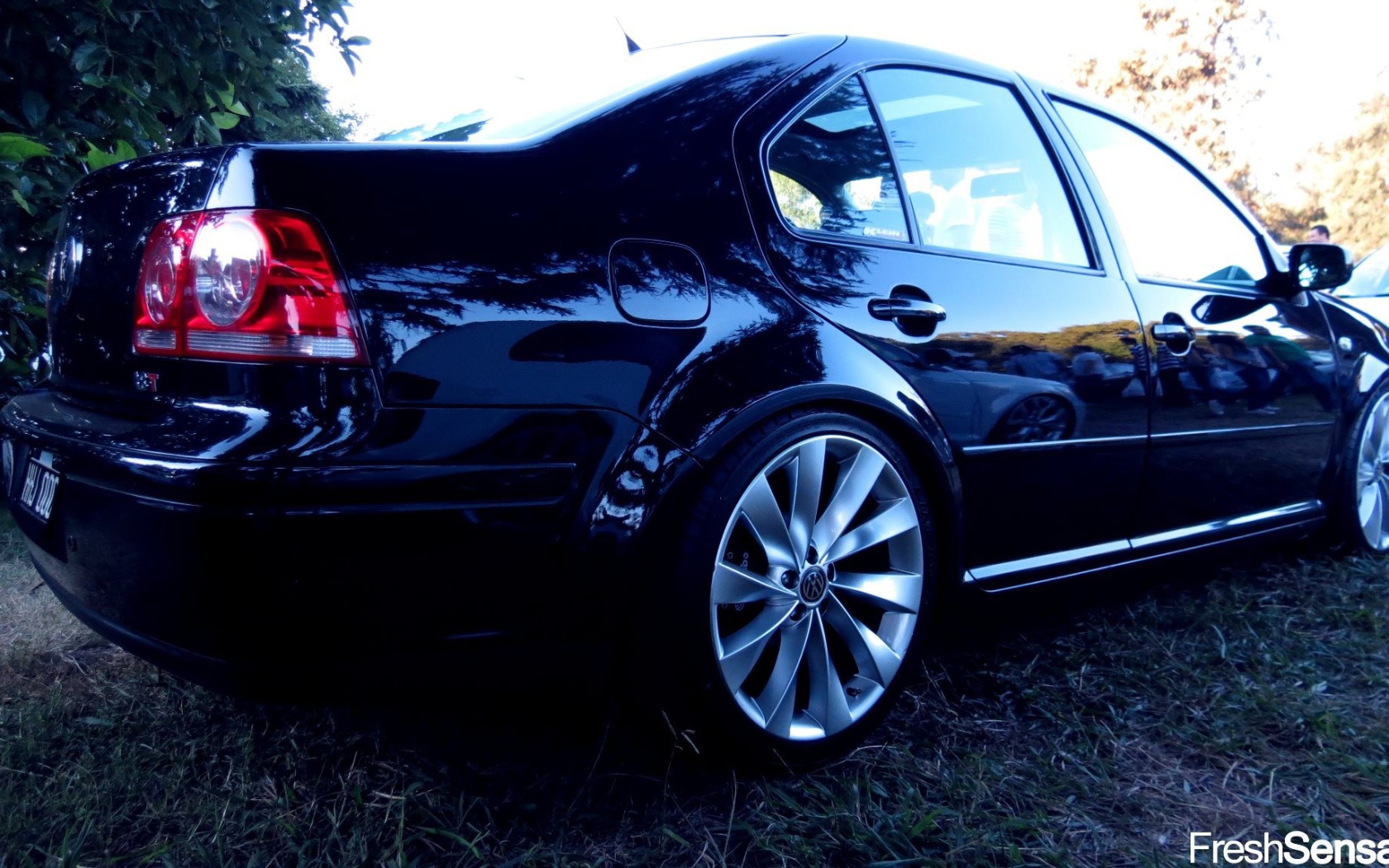 Корпус черного Volkswagen Bora