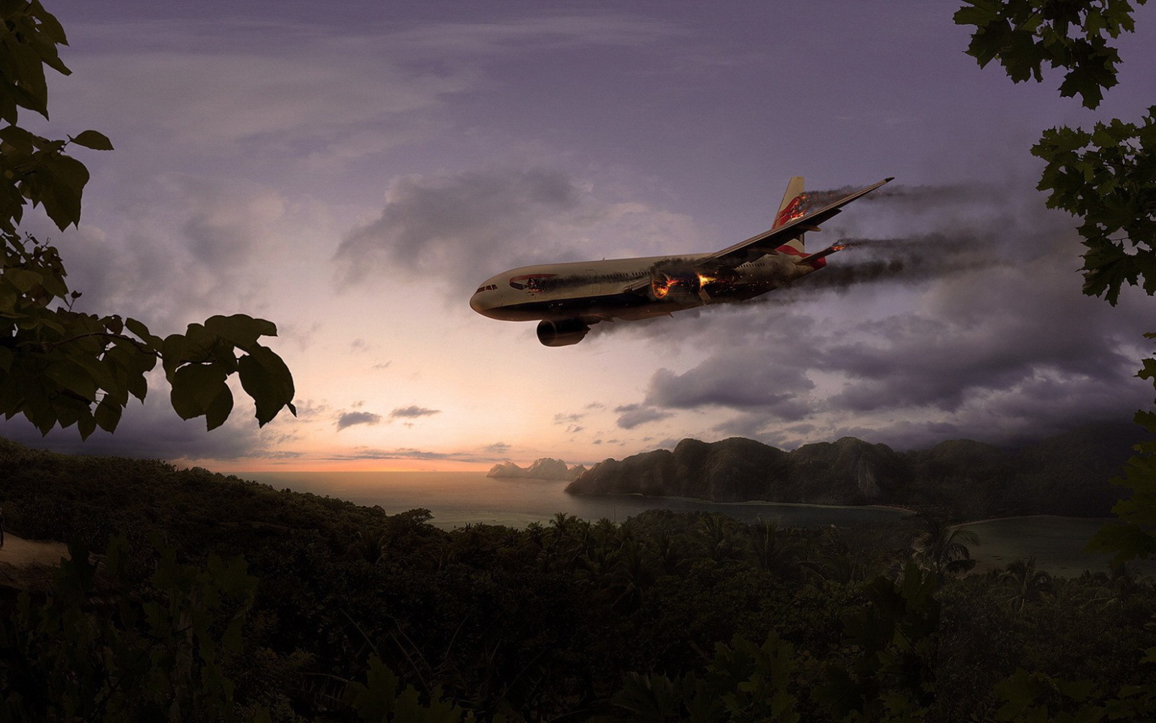 Авиакатастрофа в джунглях