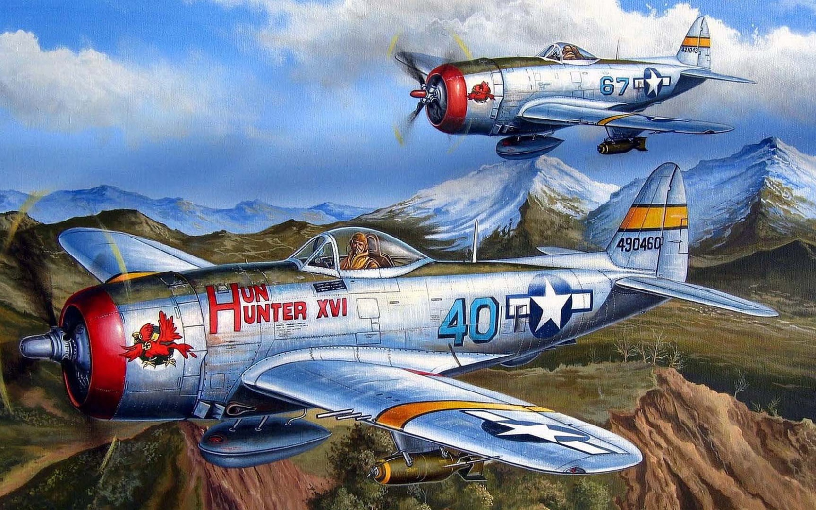 Американский Самолет П-47