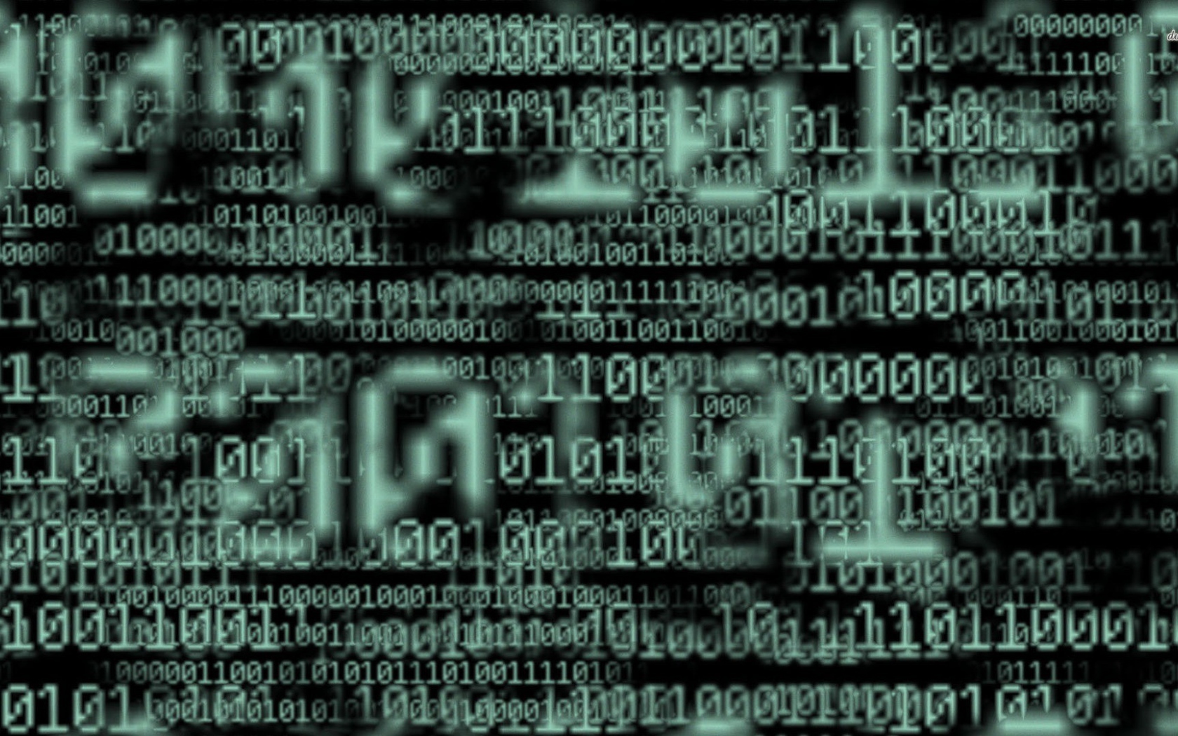 Бинарный код, фон