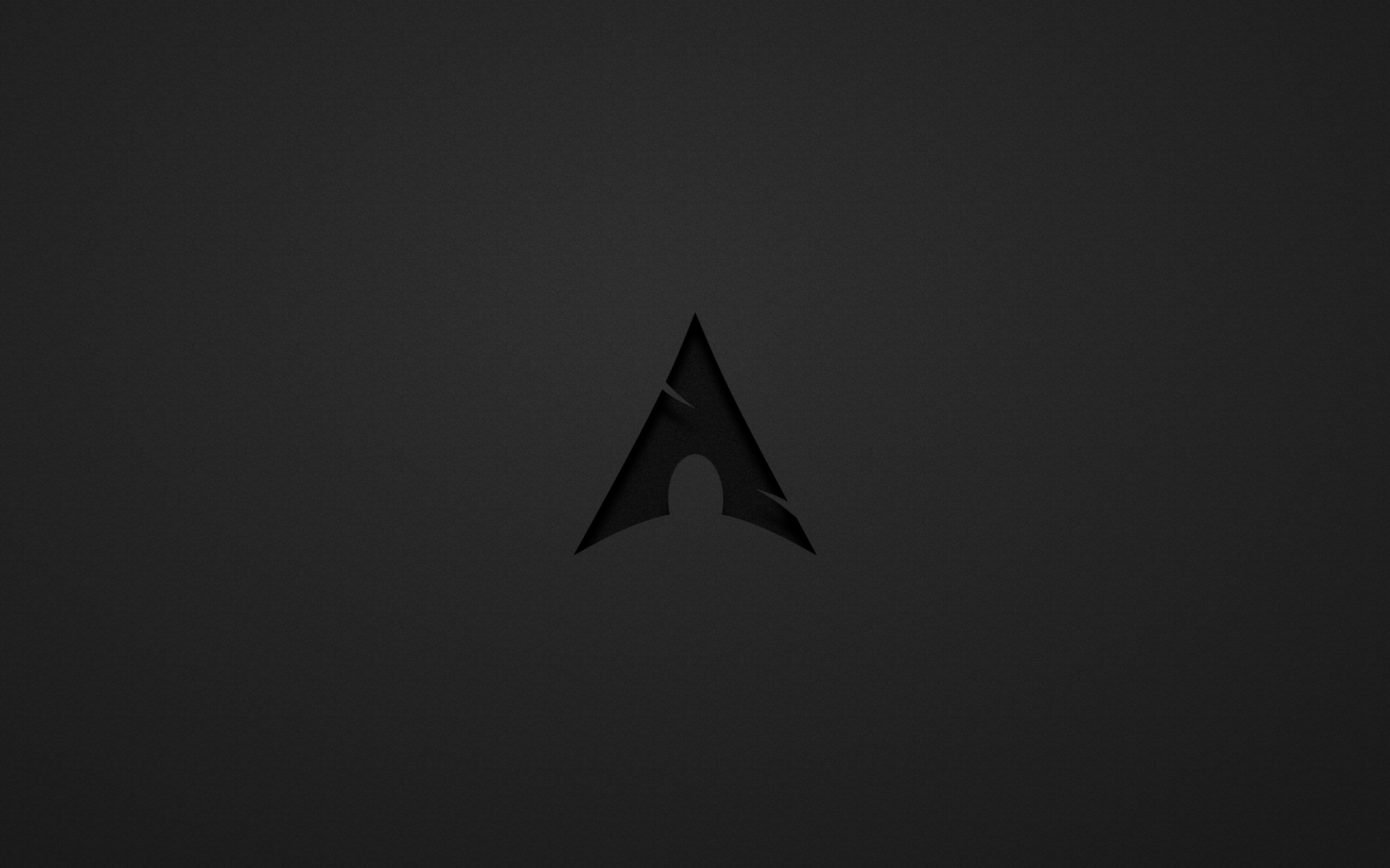 Черный символ на сером фоне