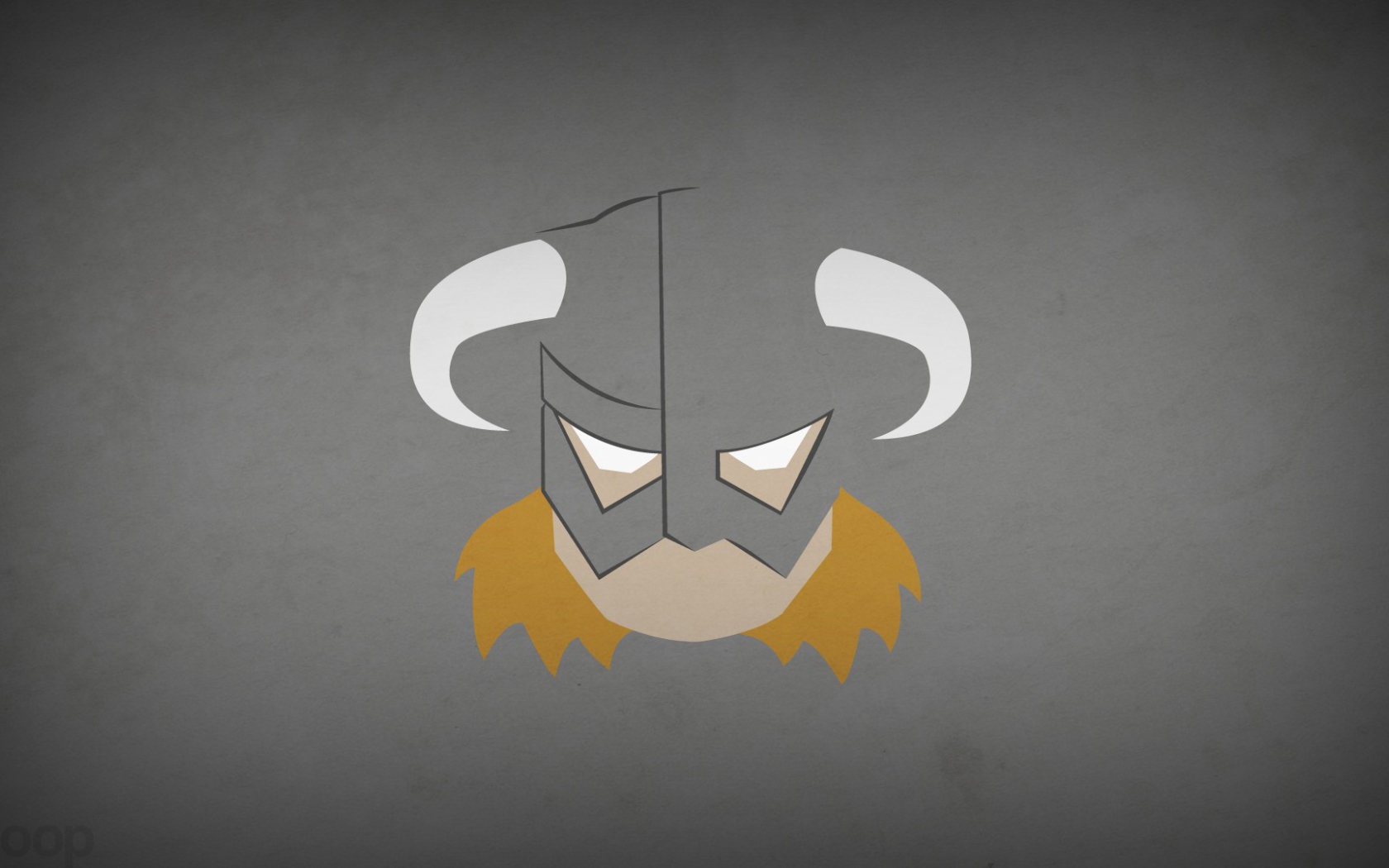 Серый фон The Elder Scrolls V Skyrim