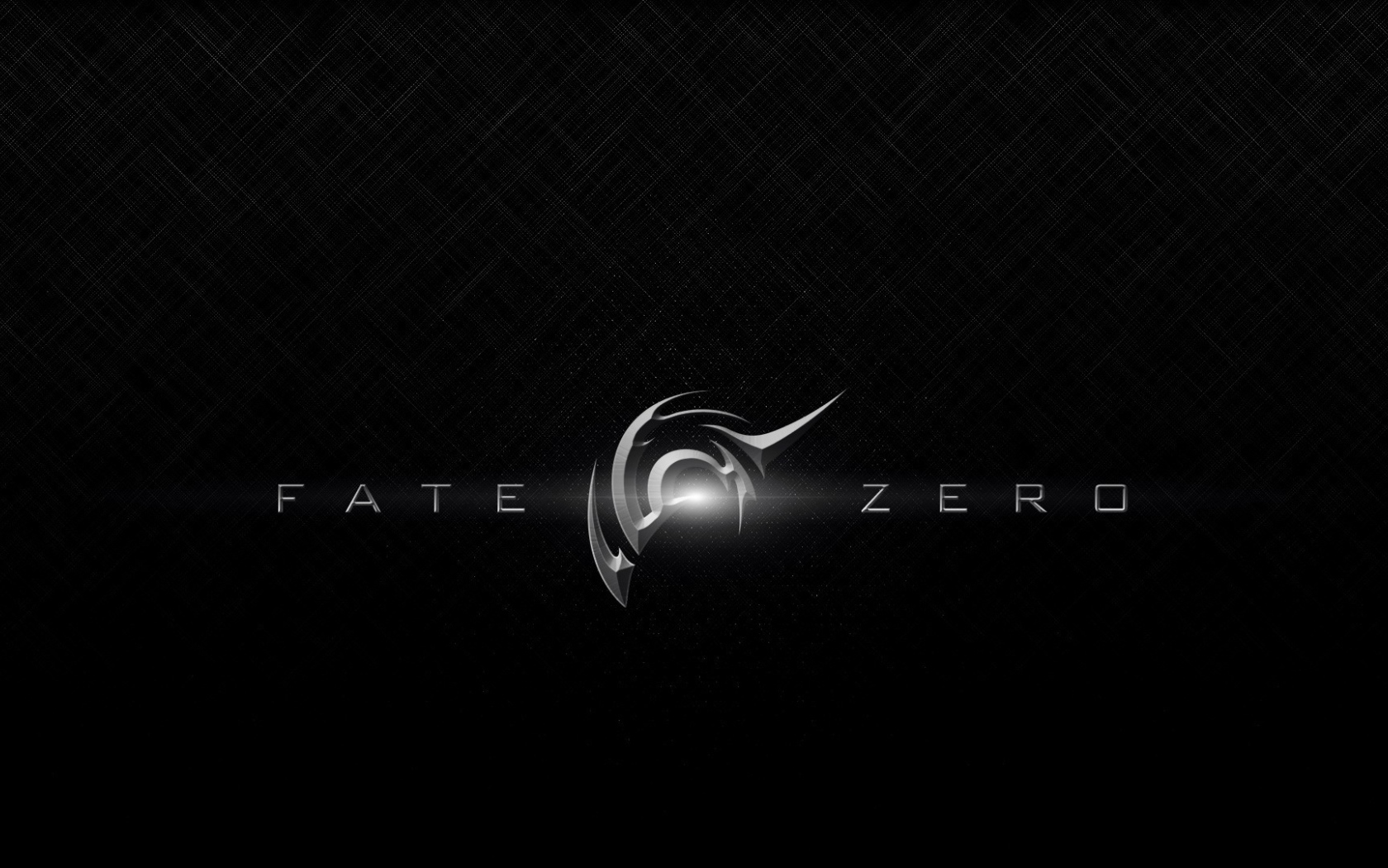 Серые буквы, аниме Fate-Zero
