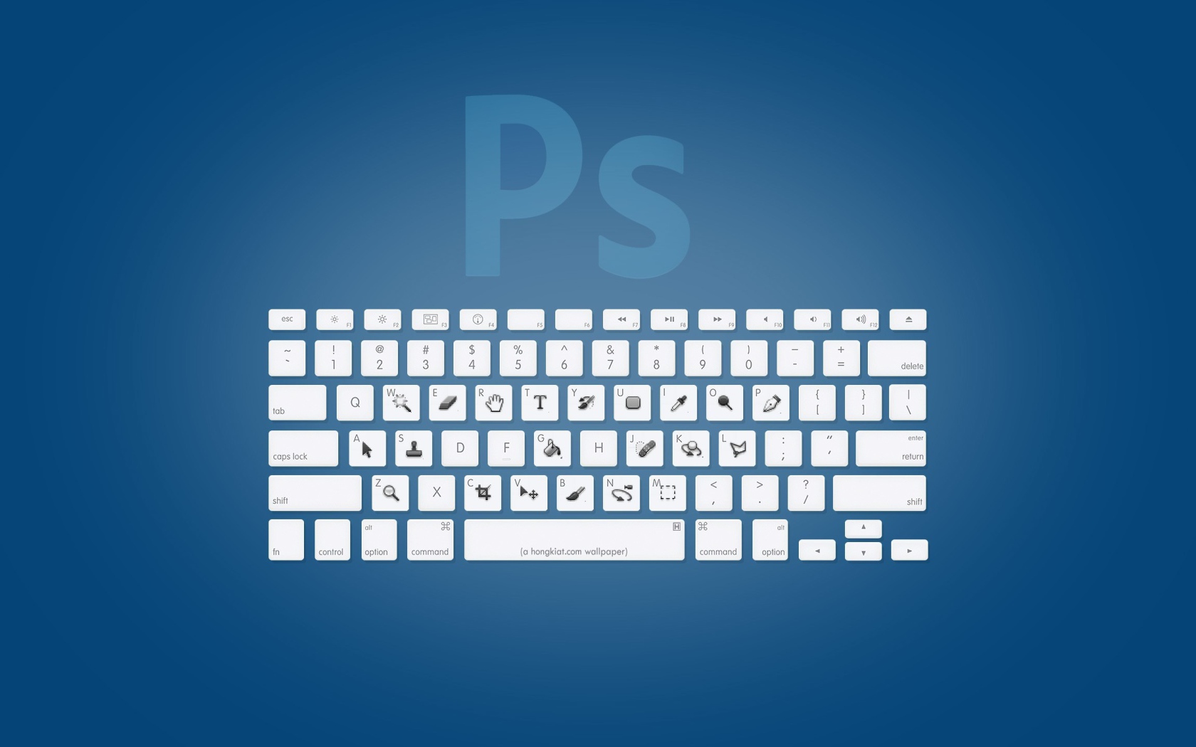 Клавиатура Адоб Фотошоп