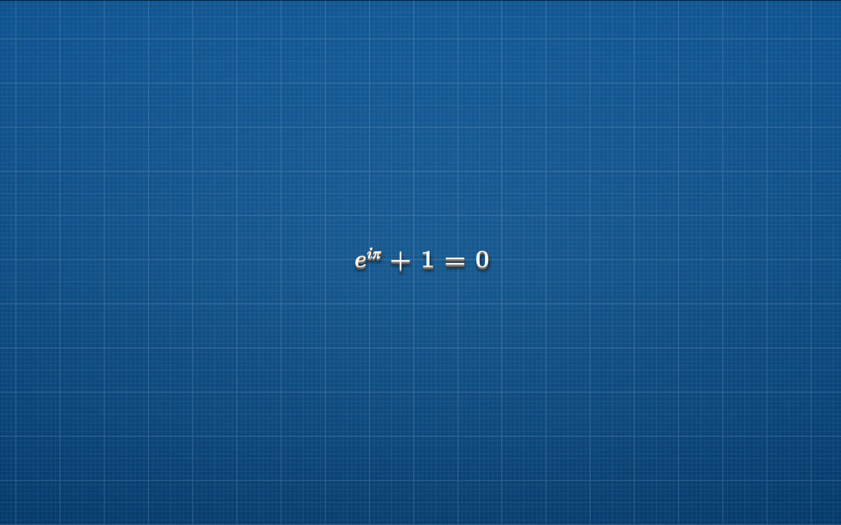 Математическая формула на клетчатом голубом фоне