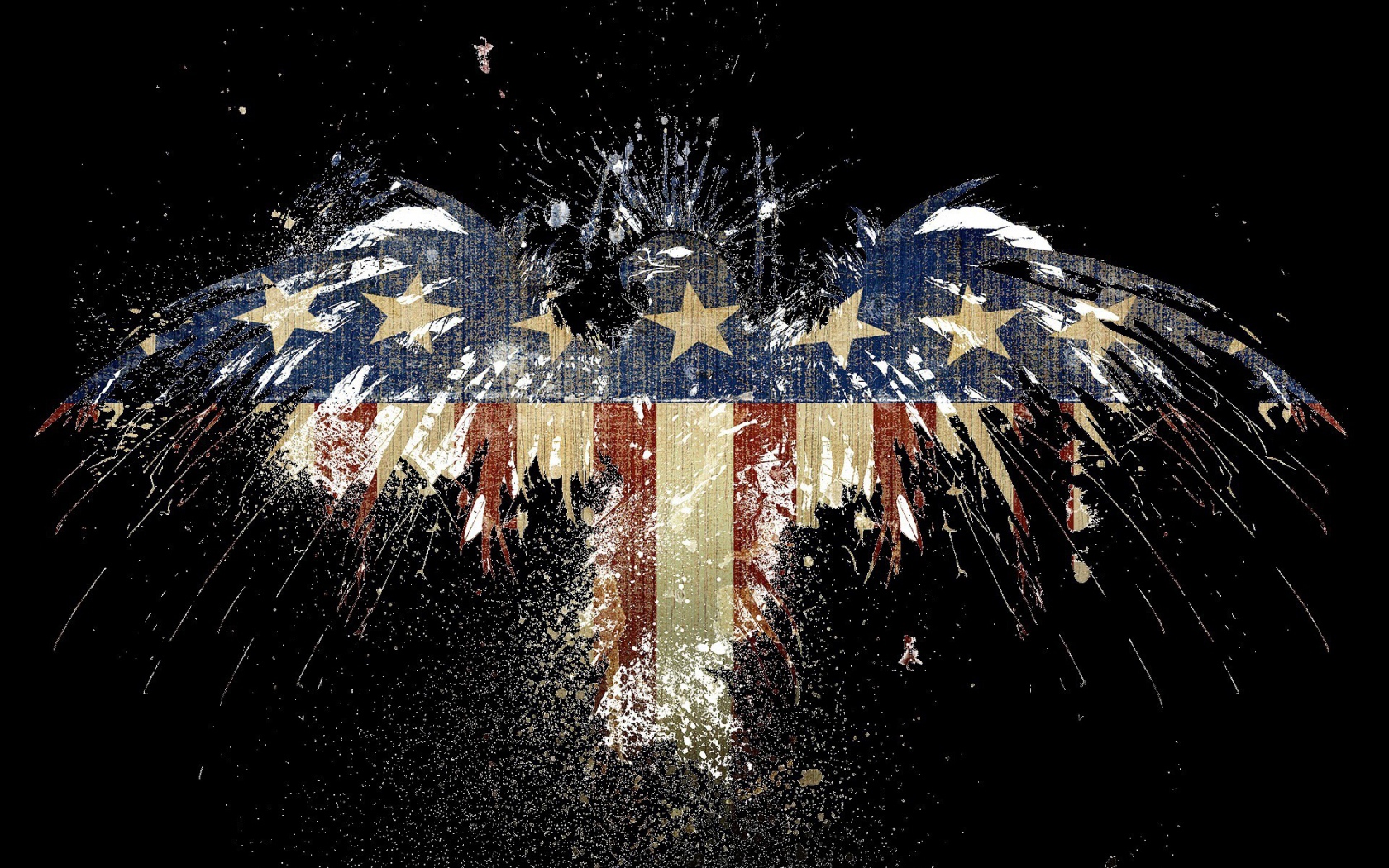 Символ орел, флаг США