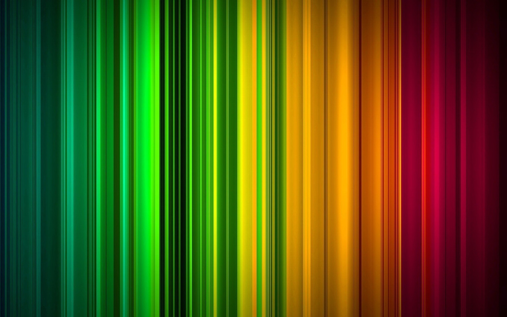 Вертикальный градиент, радуга