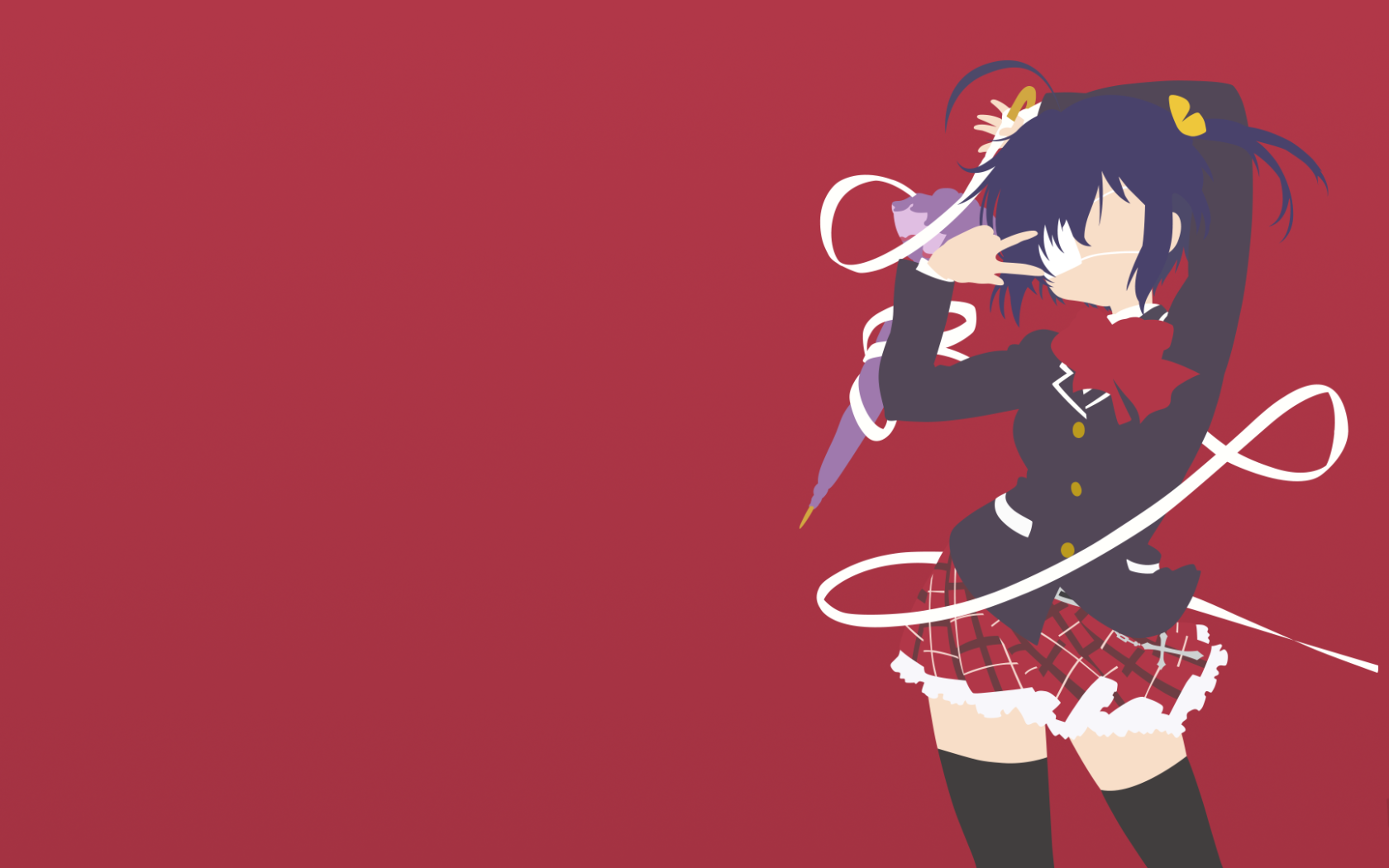 Мир аниме, розовый фон