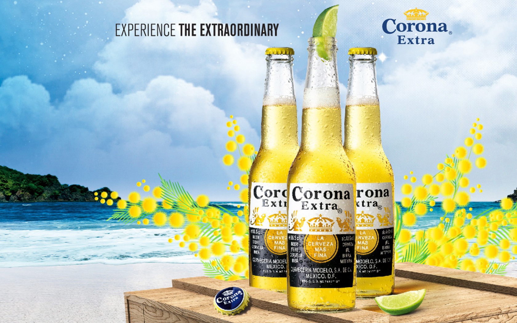 Реклама пива Corona