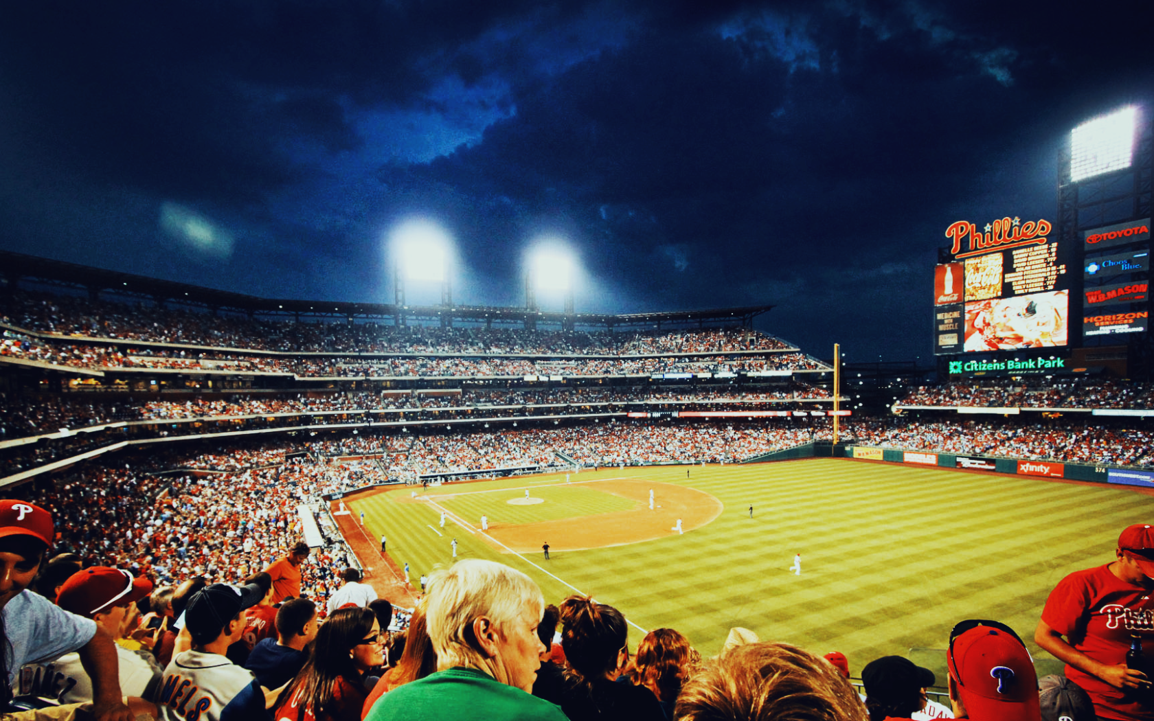 Стадион для бейсбола в Филадельфии