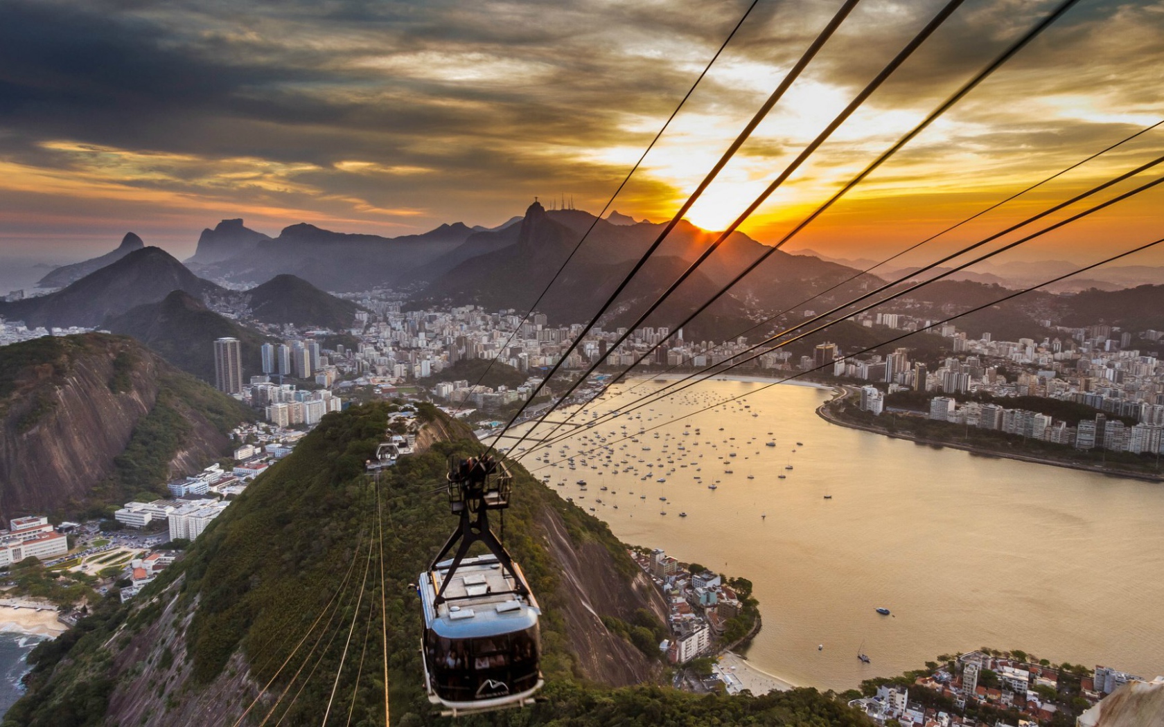 Канатная дорога в Рио-де-Жанейро