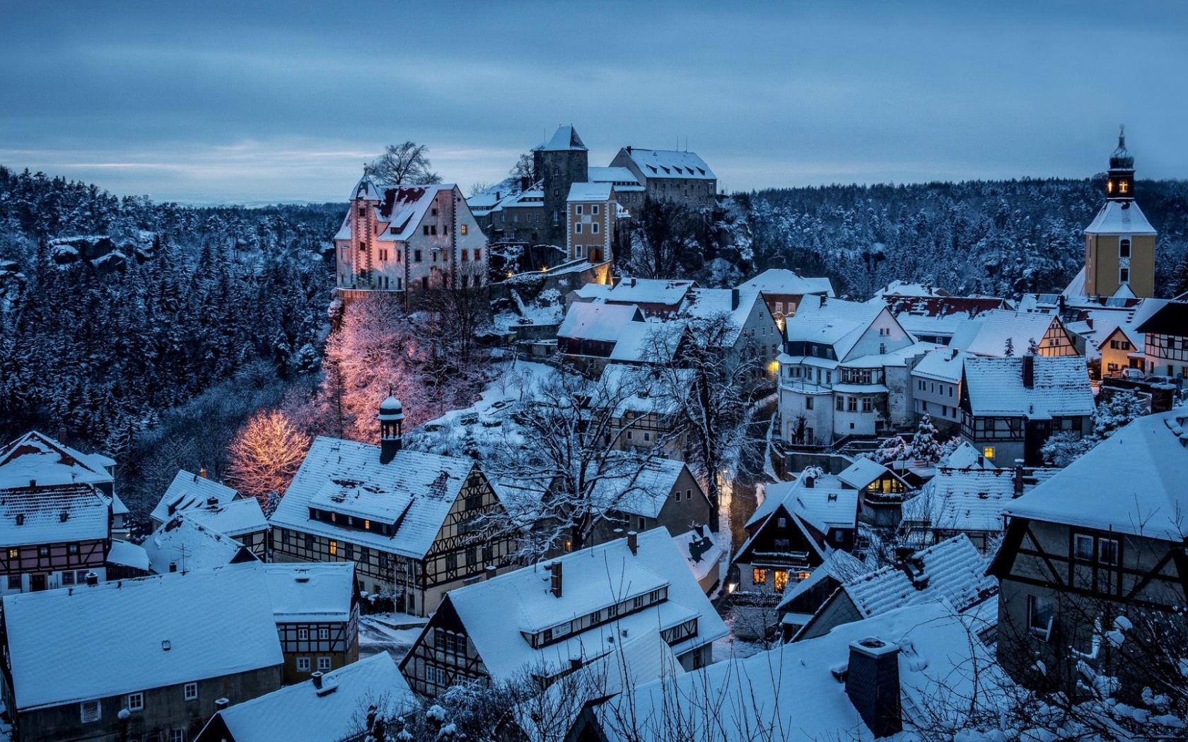 Город Хонштайн, Германия