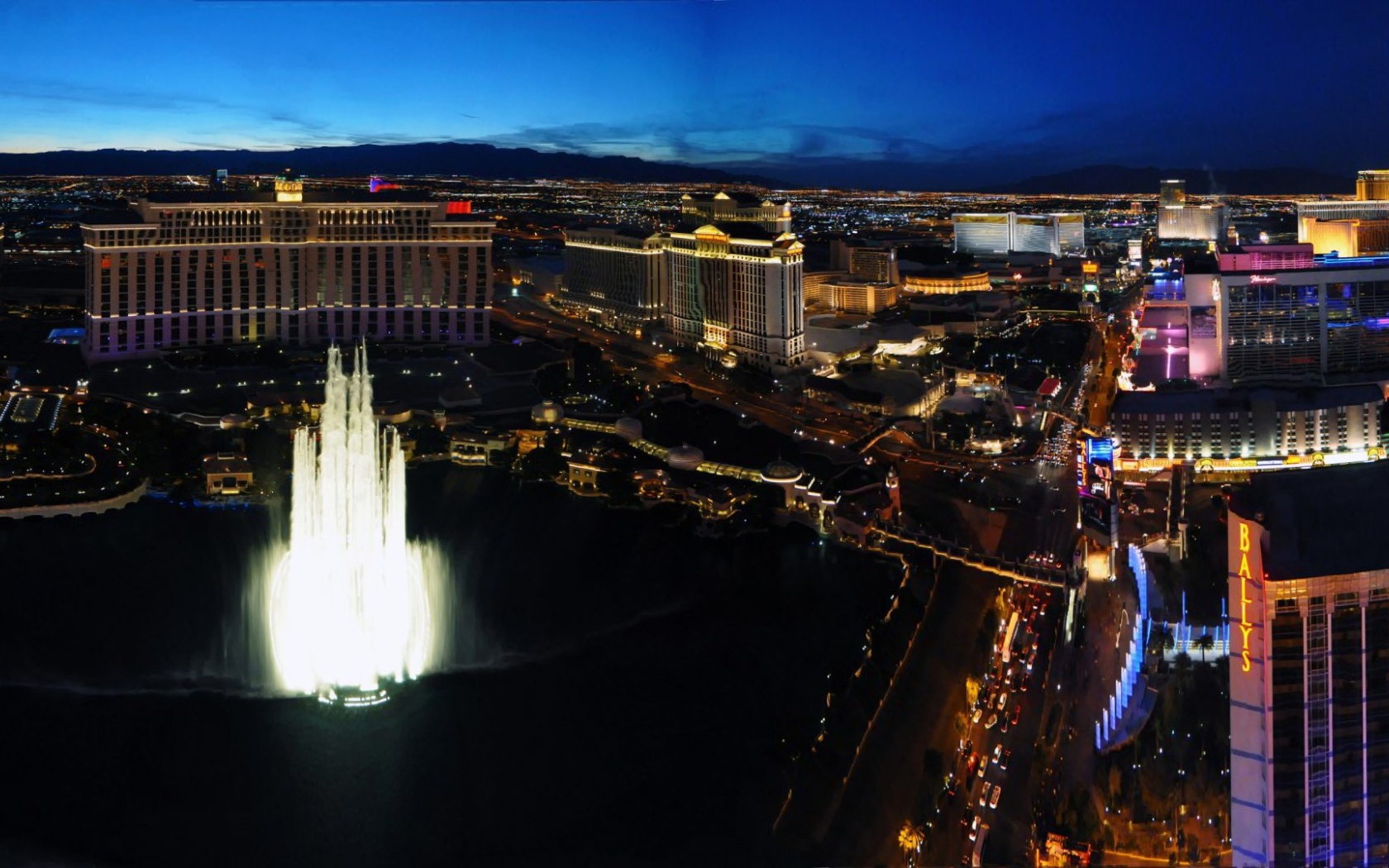 Вечер в Лас-Вегасе