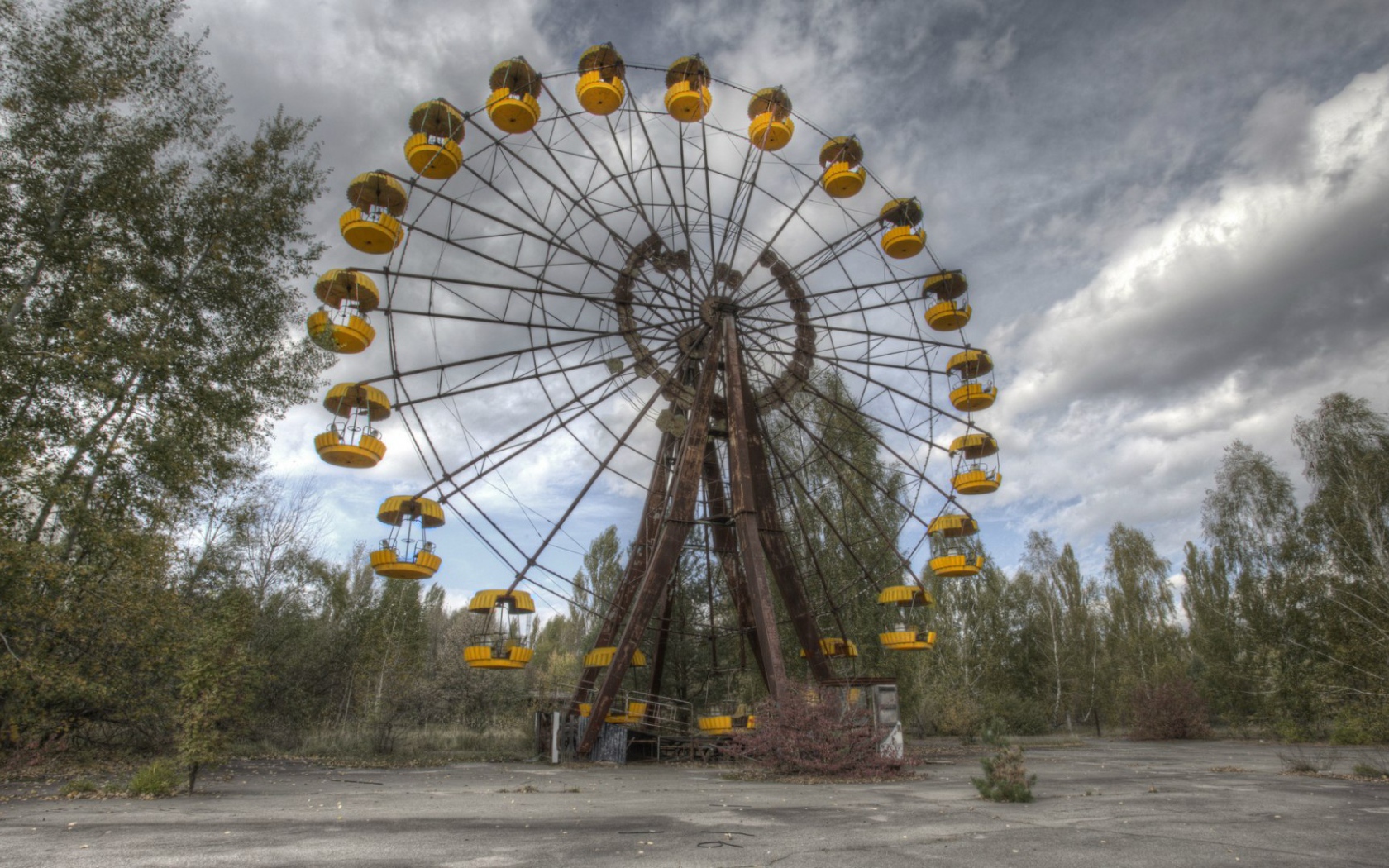 Колесо обозрения в Припяти