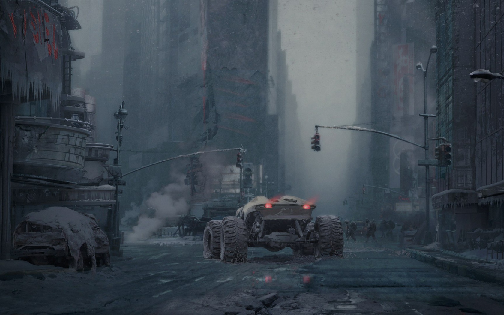 Нью-Йорк во льдах