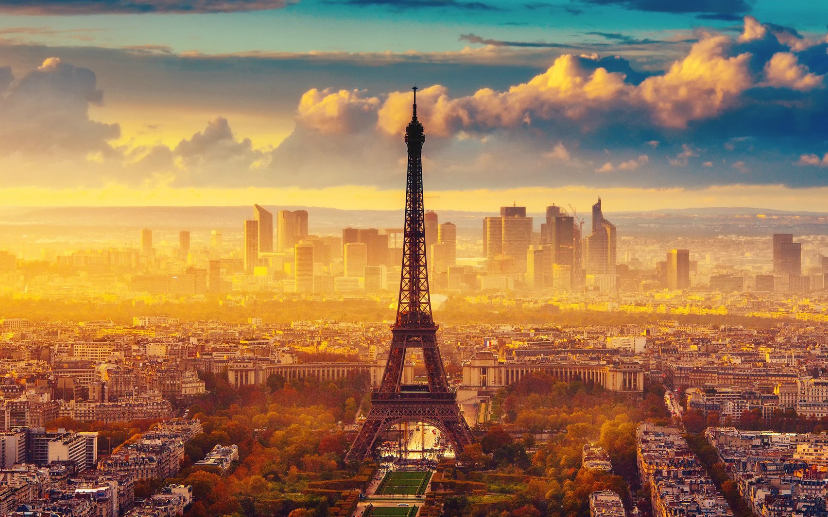 Панорама столицы Франции