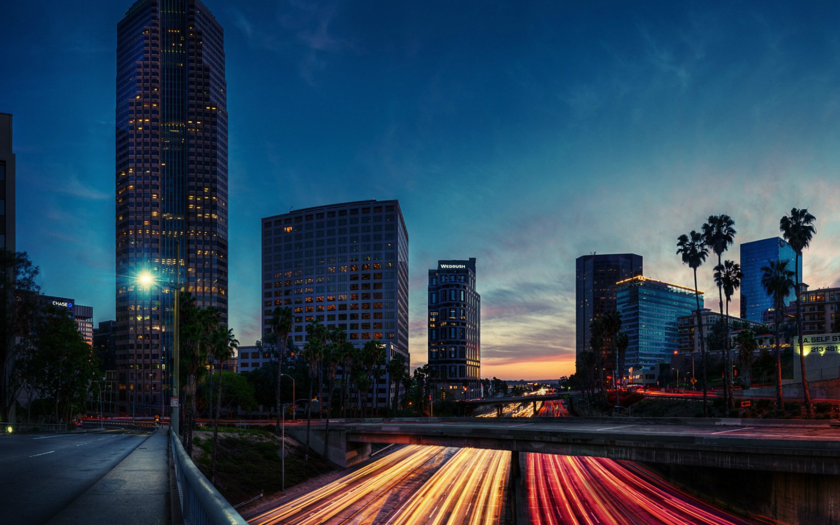 Быстрое движение в Лос-Анджелесе