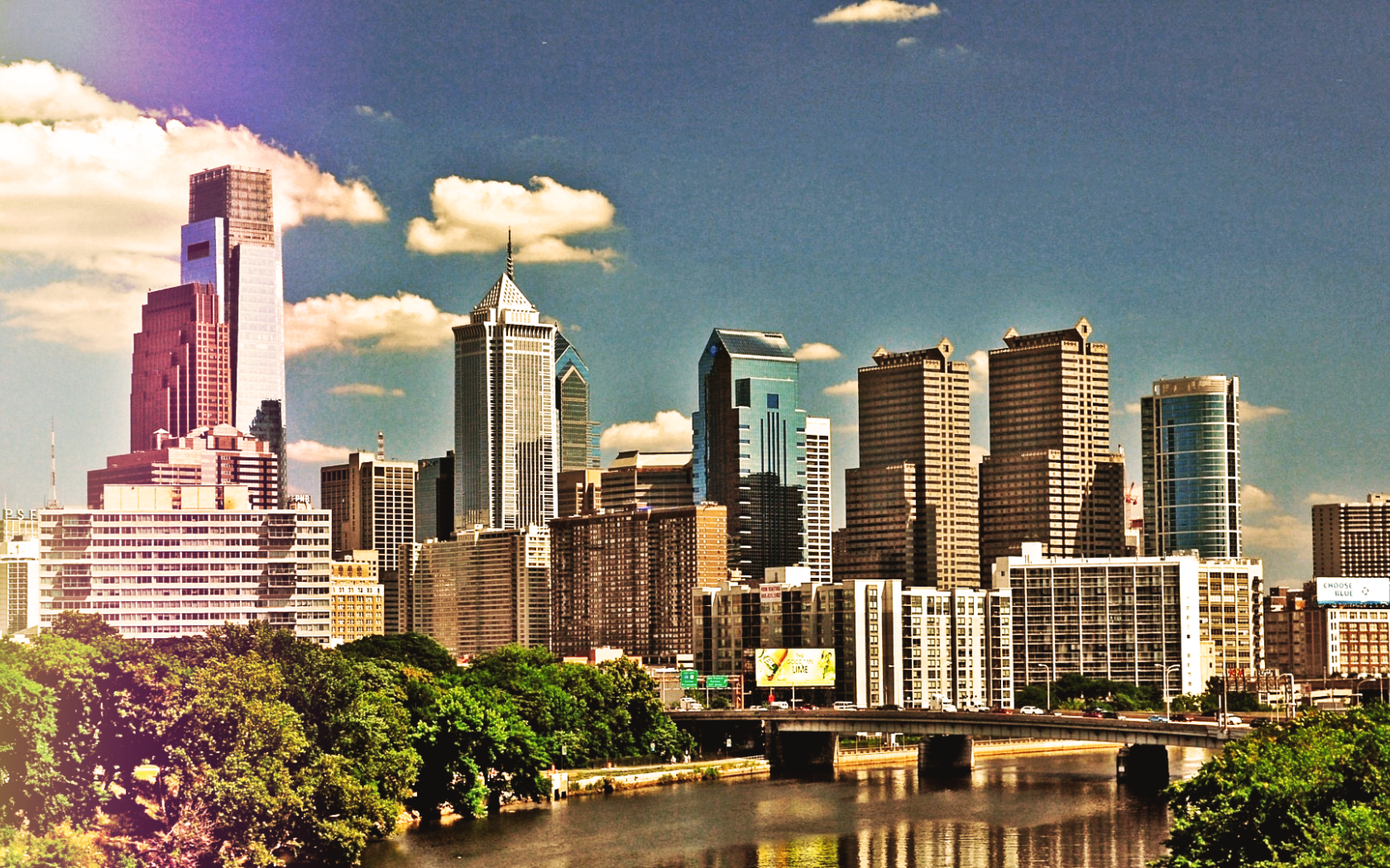 Небоскребы города Филадельфия