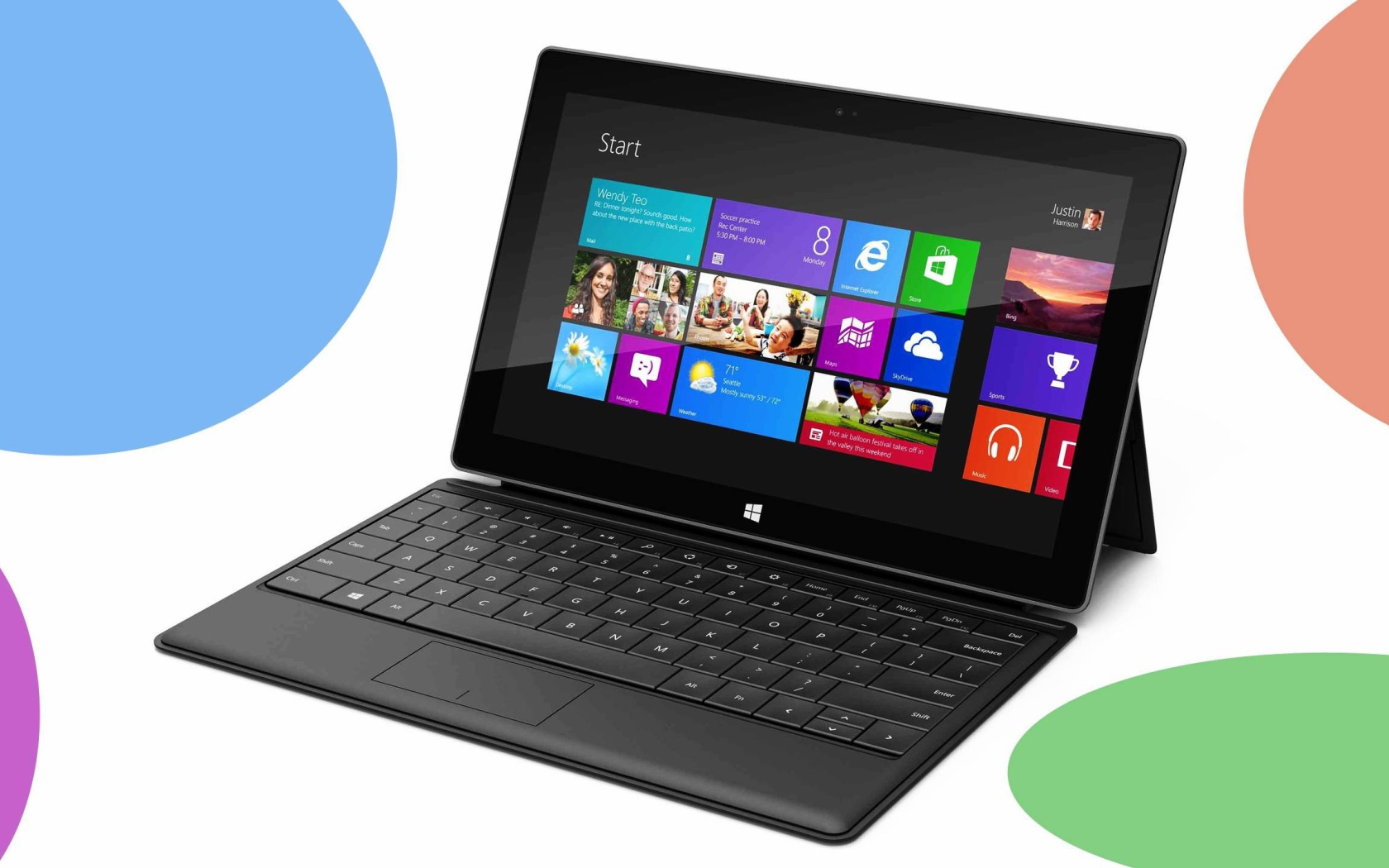 Ноутбук с тачскрином с ОС Windows 10