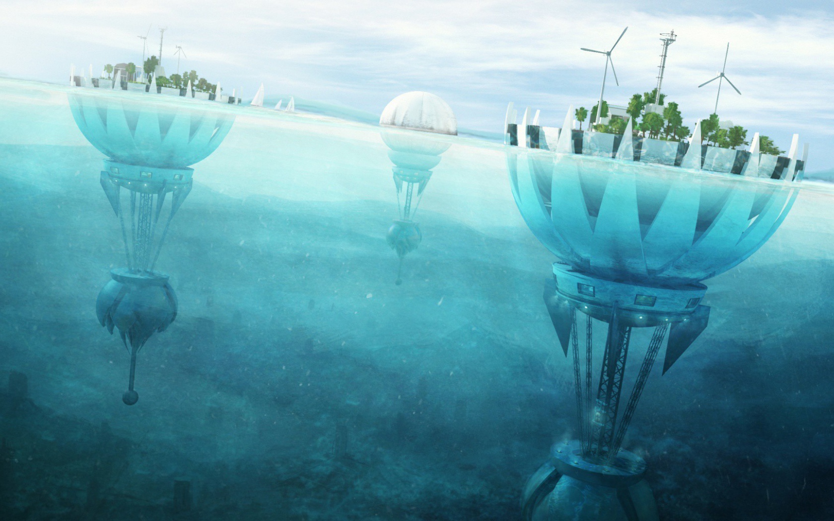 Автономные плавающие модули