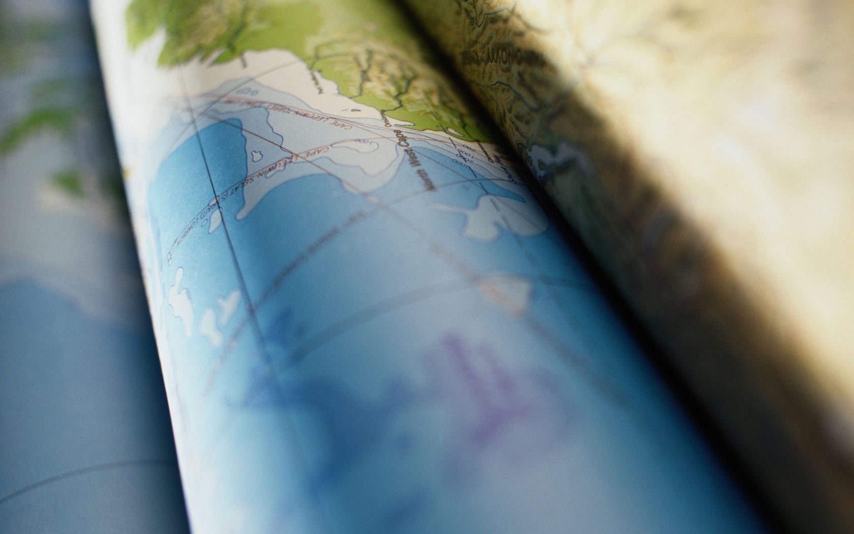 Сверток географических карт