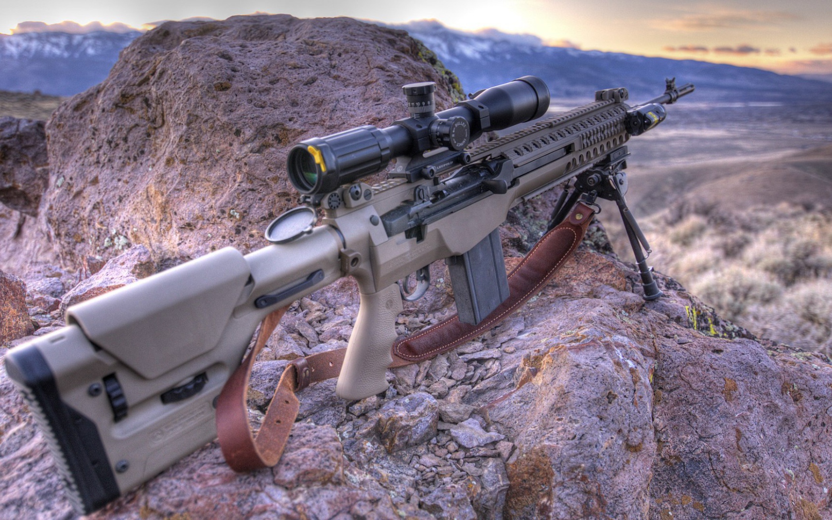 Боевая позиция снайпера