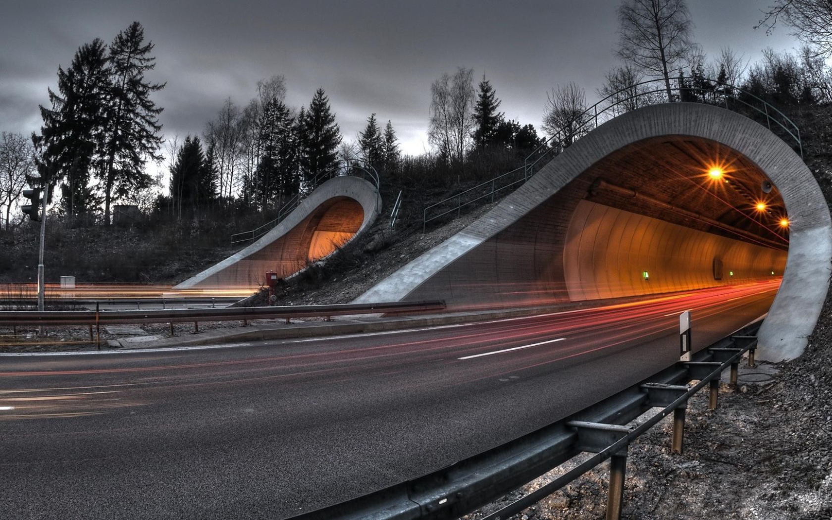 Параллельные автомобильные тоннели