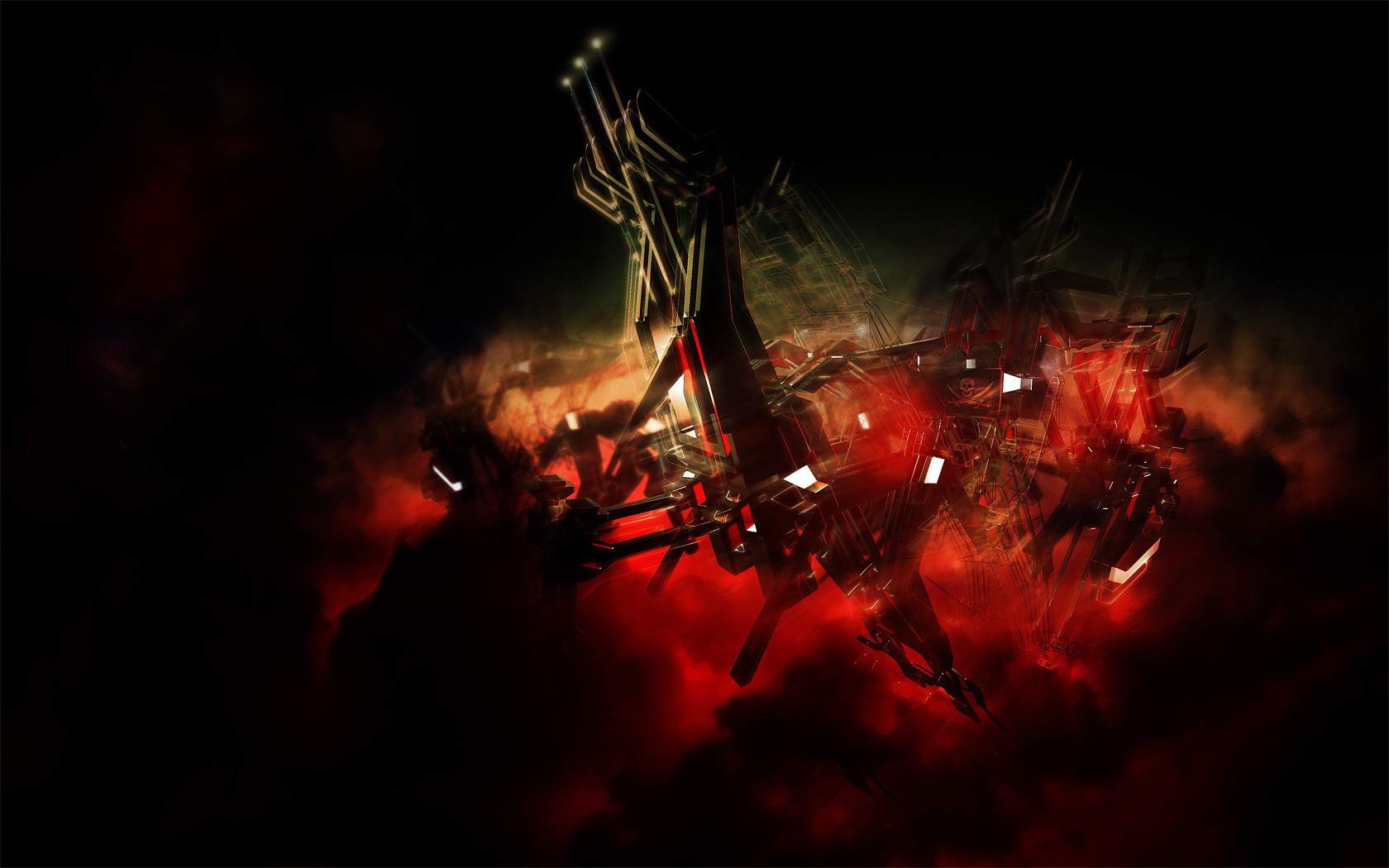 Взрыв механического объекта