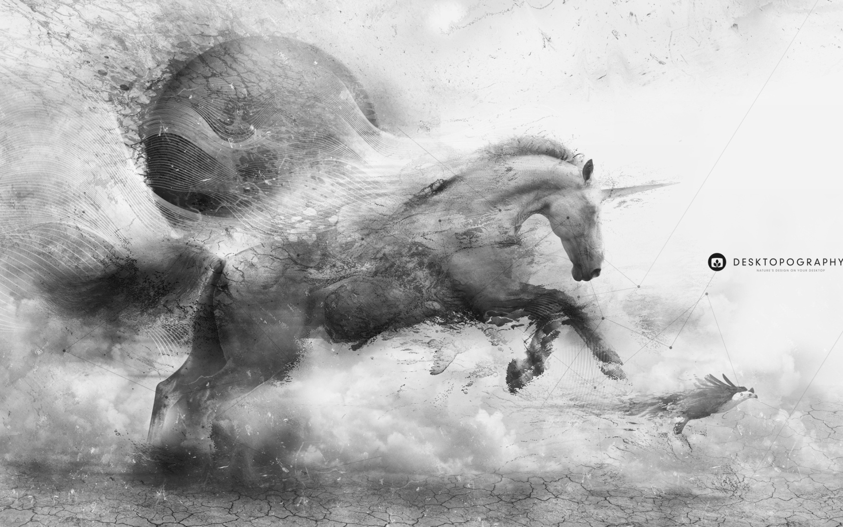 Единорог и птица