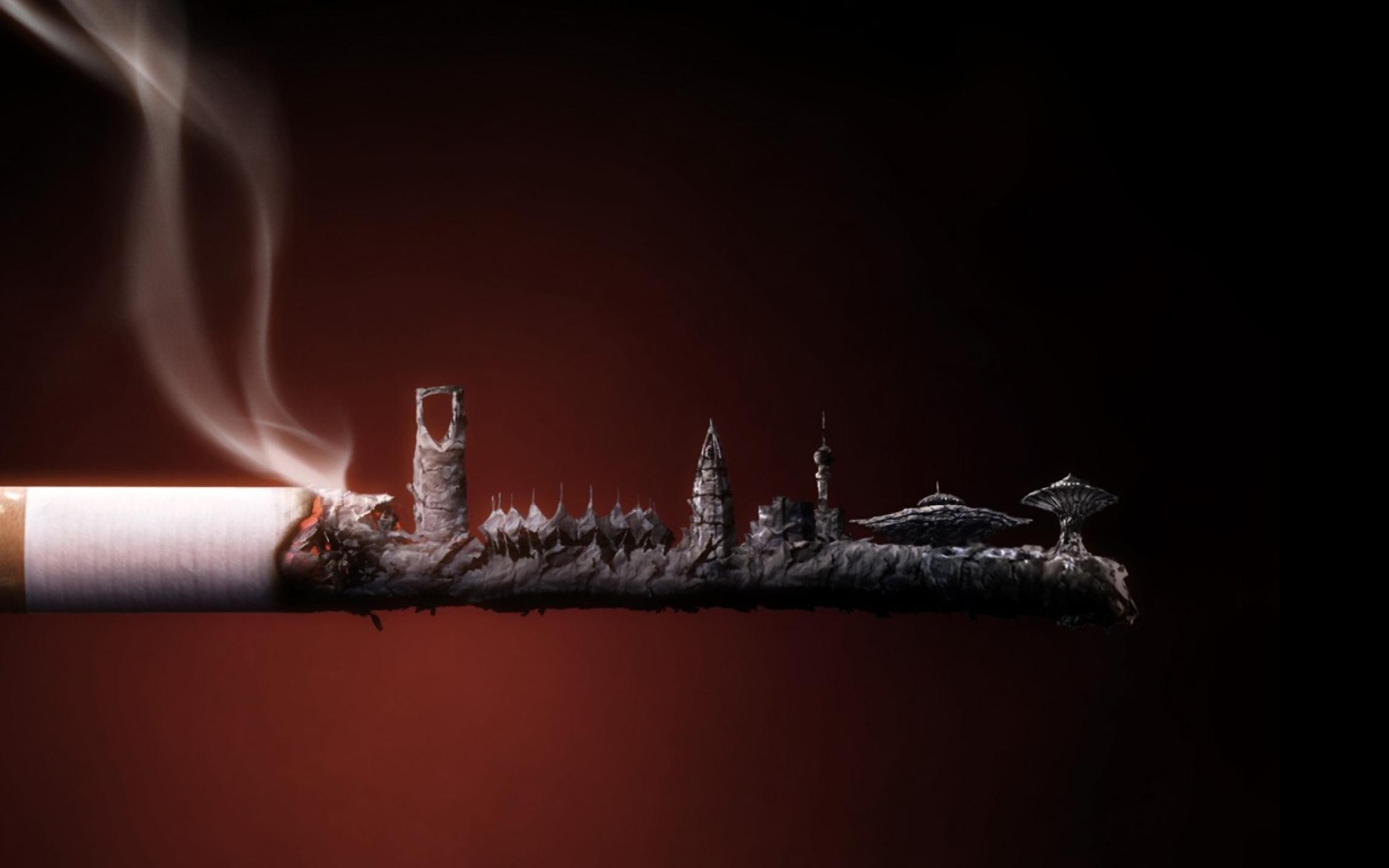 Мир на кончике сигареты