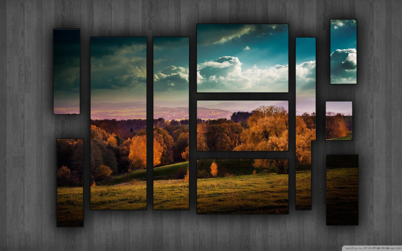 Современная картина на стене