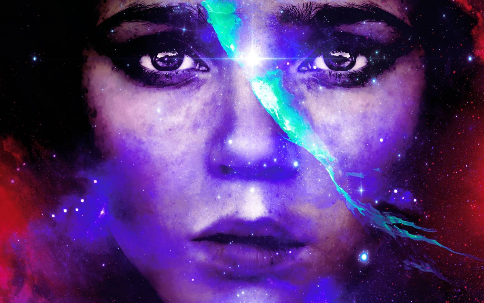 Грустная звездная девушка