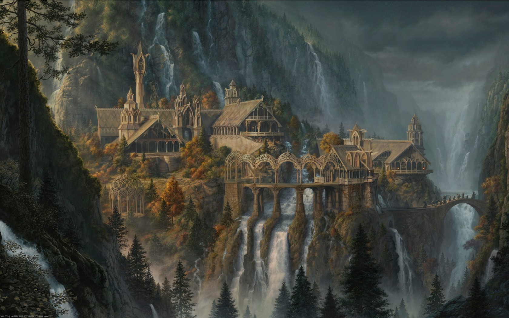 Сказочный монастырь из книги