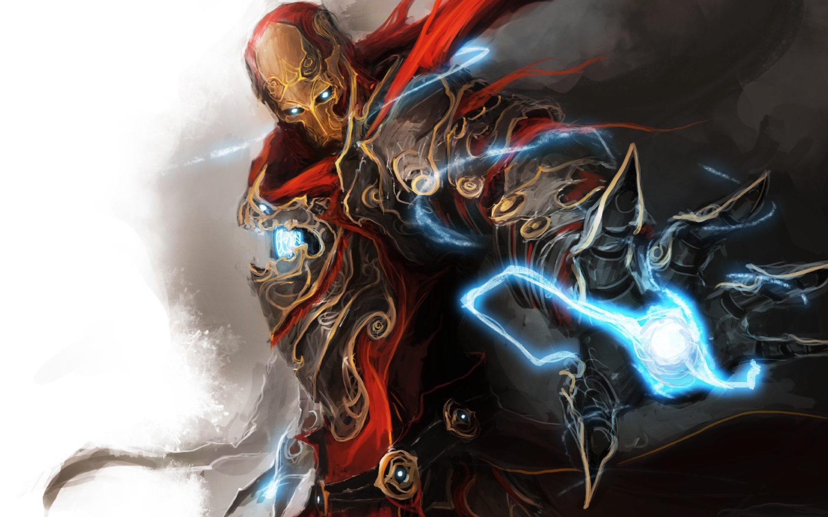 Железный человек в Мстителях,  фэнтези арт