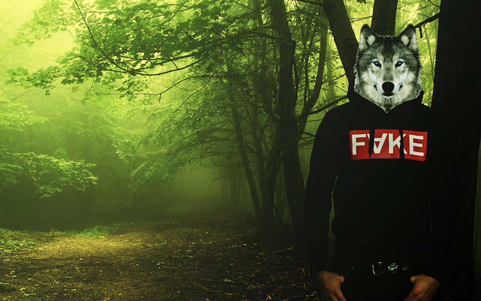 Человек с головой волка