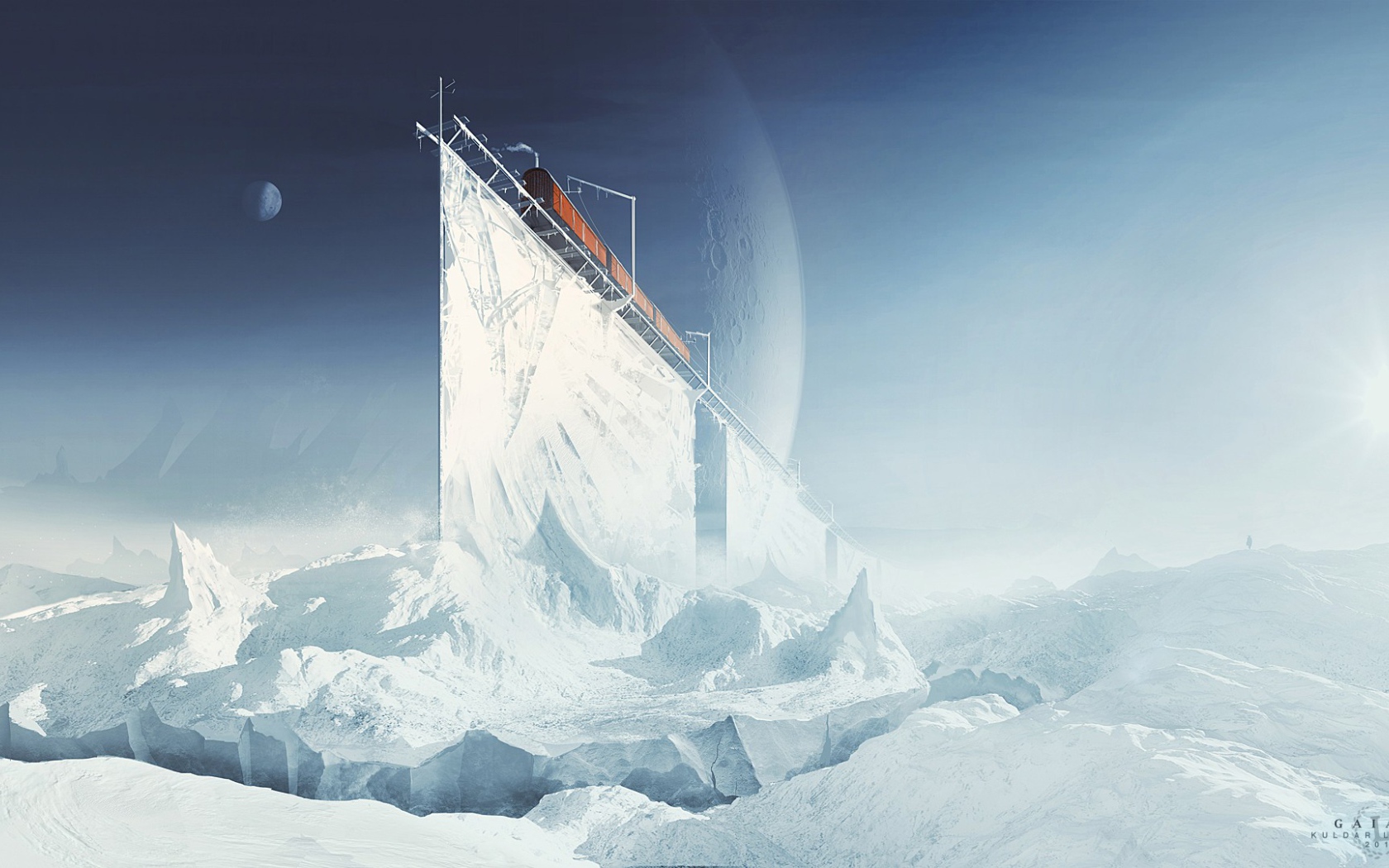 Стена в мире льда, Kuldar Leement