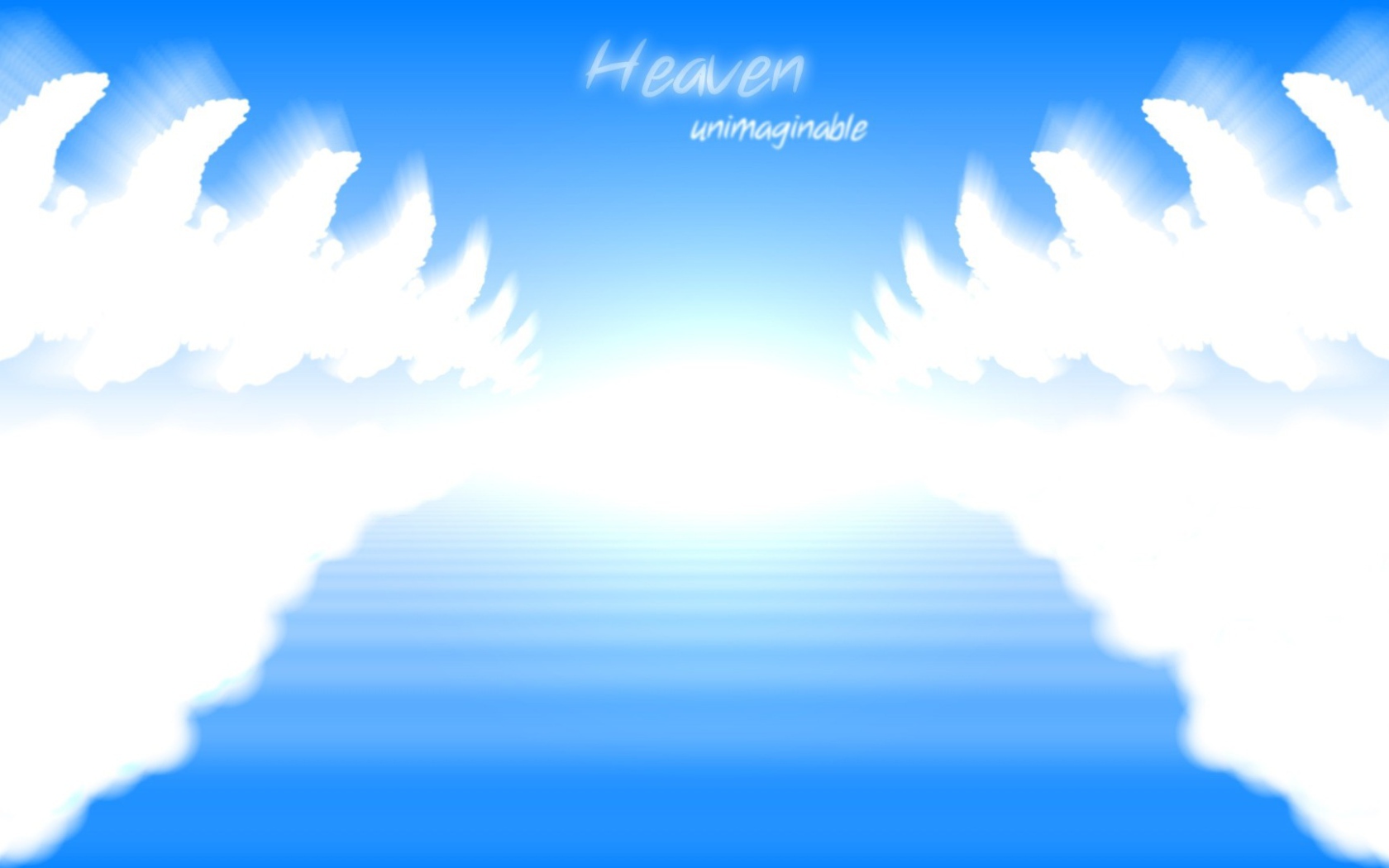 Белые ангелы в небе