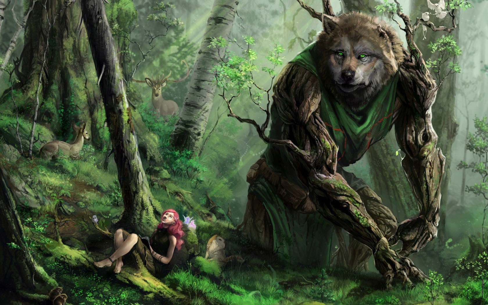 Волк хранитель леса